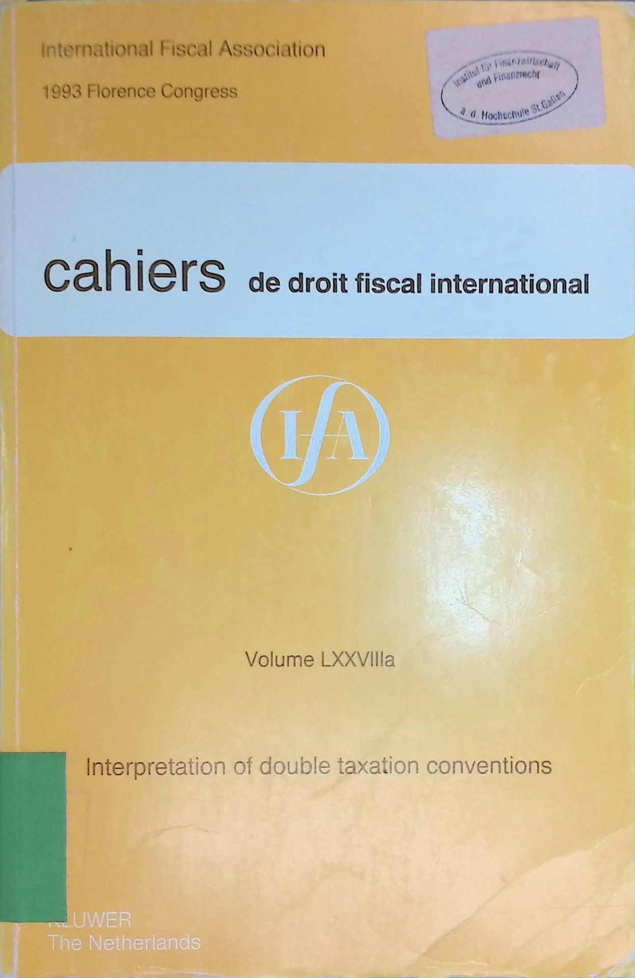 Interpretation of Double Taxation Conventions