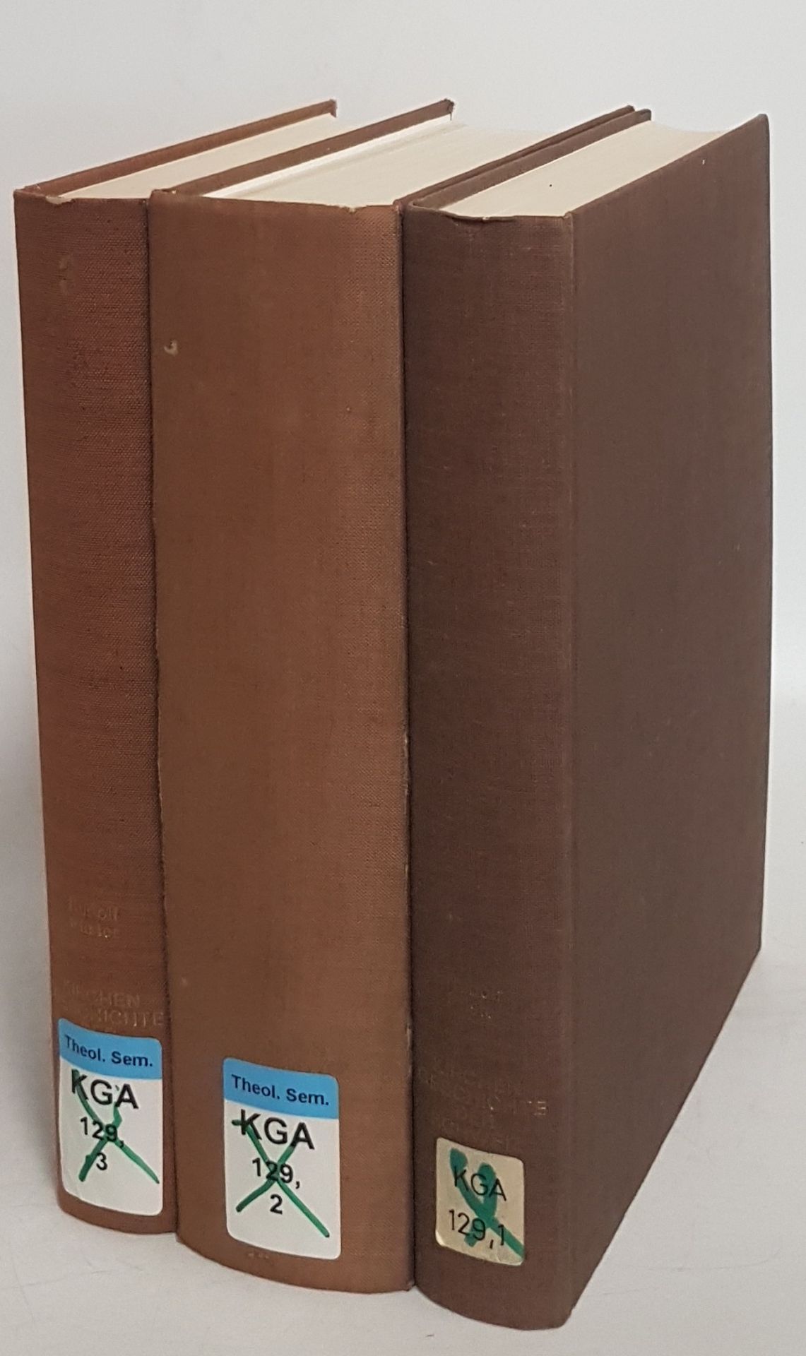Kirchengeschichte der Schweiz (3 Bände KOMPLETT) - Bd.I: Von den Anfängen bis zum Ausgang des Mittelalters/ Bd.II: Von der Reformation bis zum Zweiten Villmerger Krieg/ Bd.III: Von 1720 bis 1950