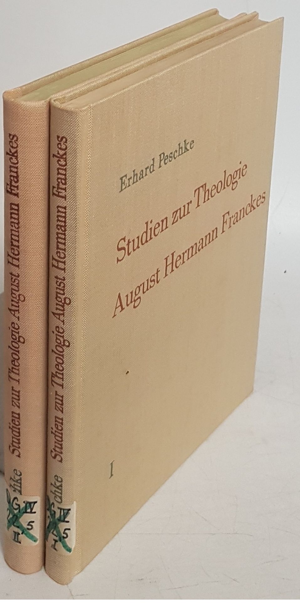Studien zur Theologie August Hermann Franckes (2 Bände KOMPLETT)