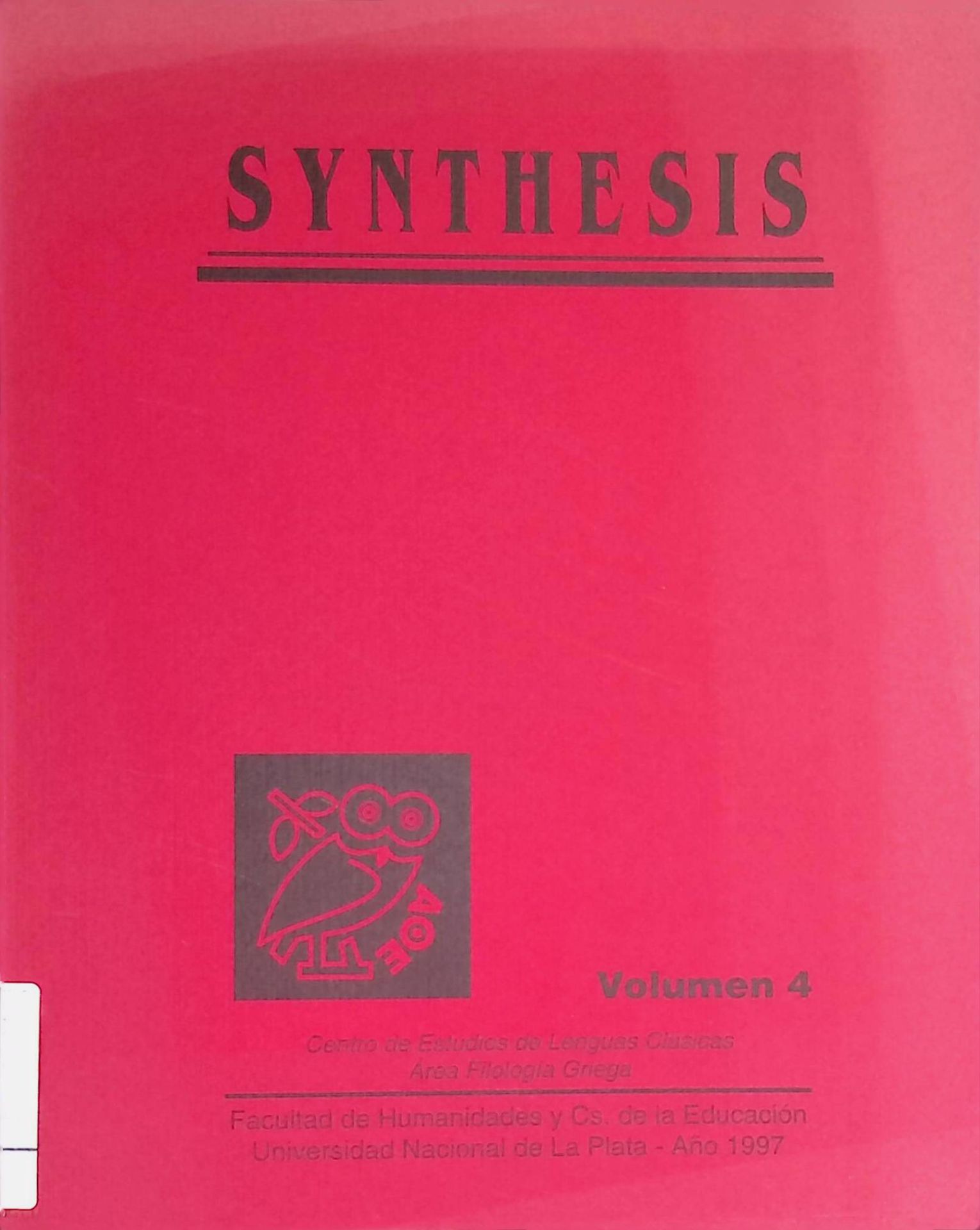 Il seduttore sedotto: Da Omero ad Aristofane -in: Synthesis, Volumen 4
