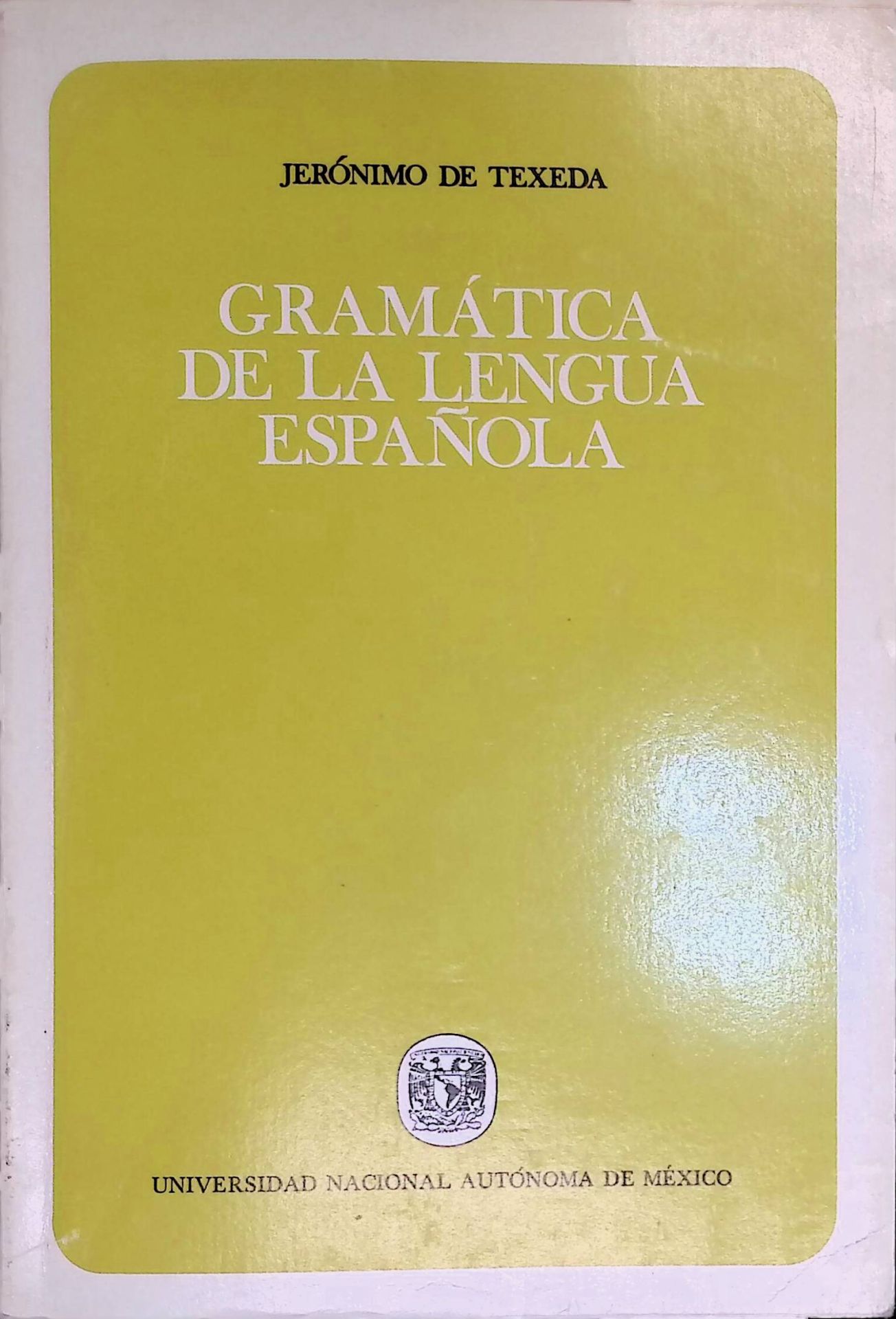 Gramatica de la lengua espanola