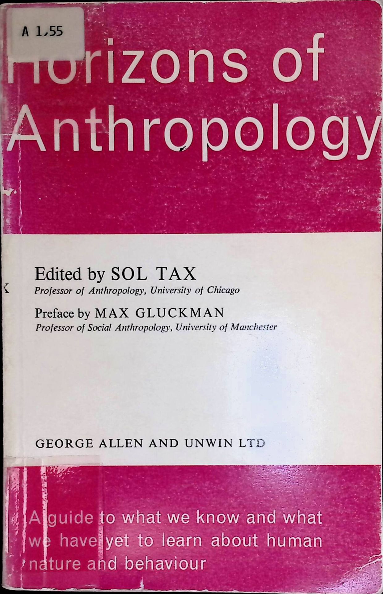 Horizons of Anthropology