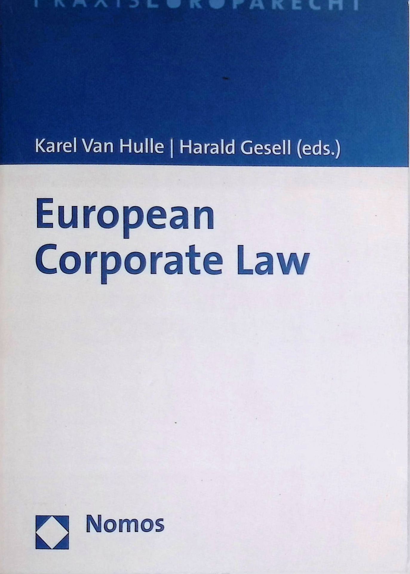 European Corporate Law