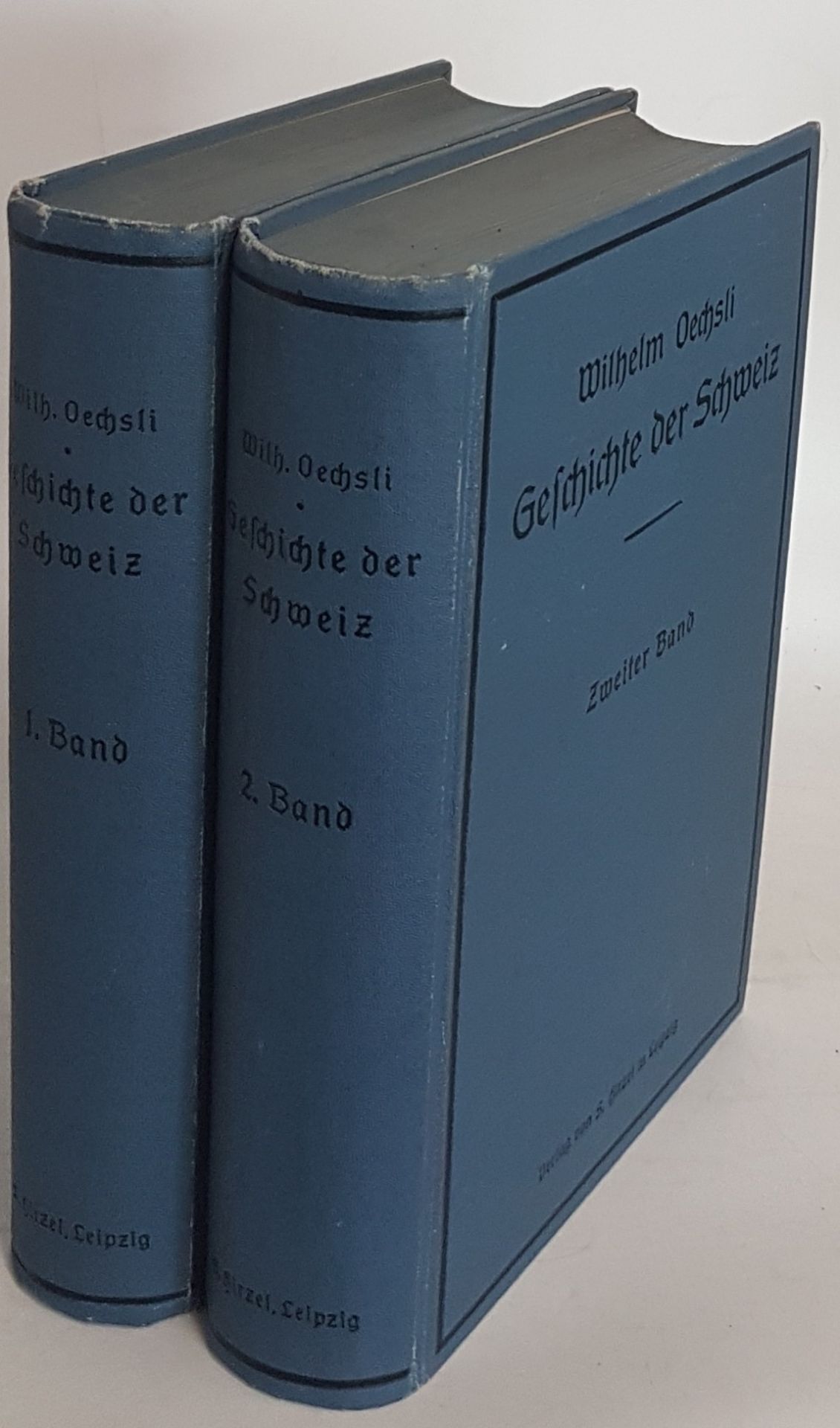Geschichte der Schweiz im Neunzehnten Jahrhundert (2 Bände KOMPLETT) - Bd.I: Die Schweiz unter französischem Protektorat 1798-1813/ Bd.II: 1813-1830
