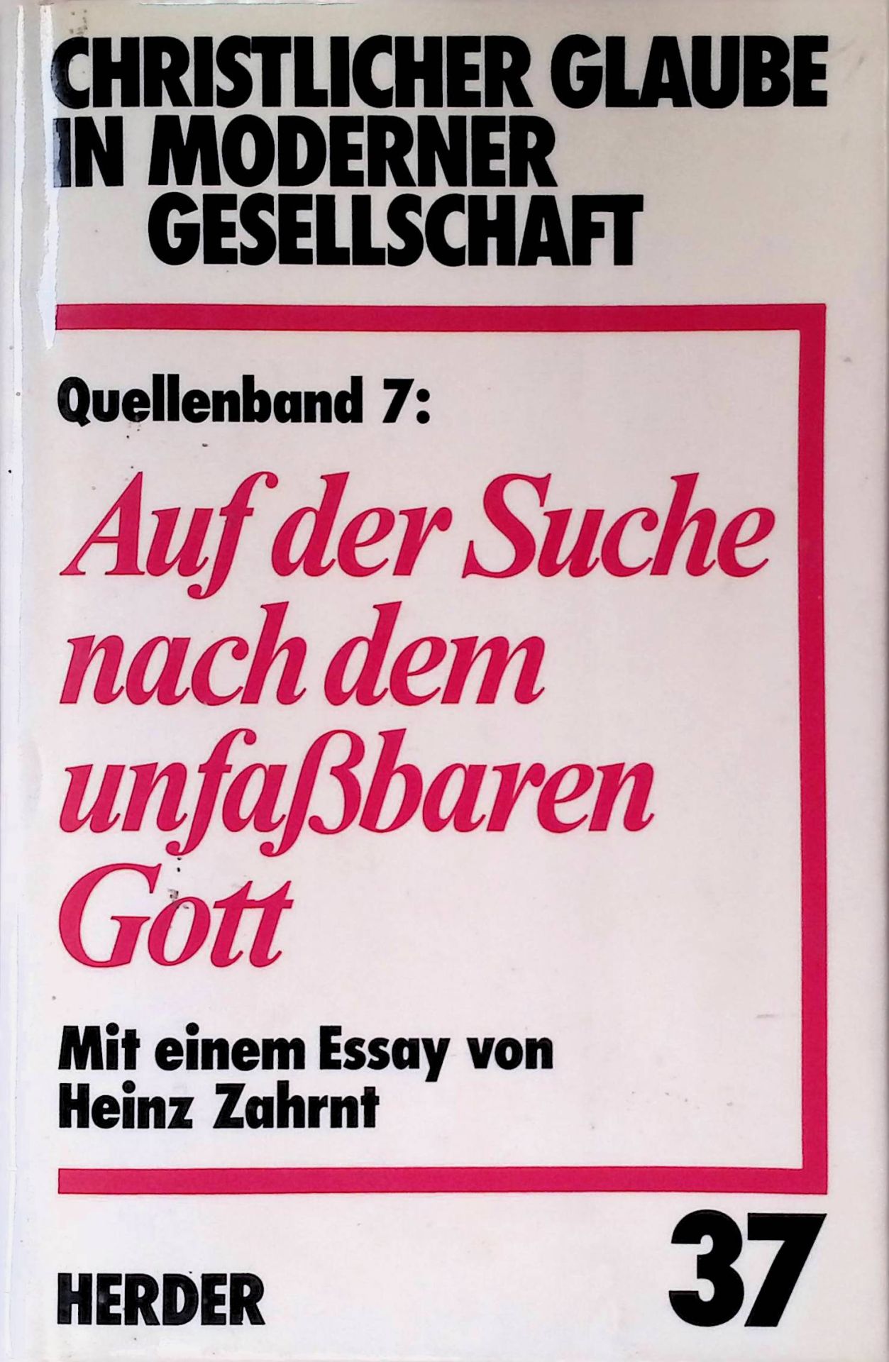 Auf der Suche nach dem unfassbaren Gott
