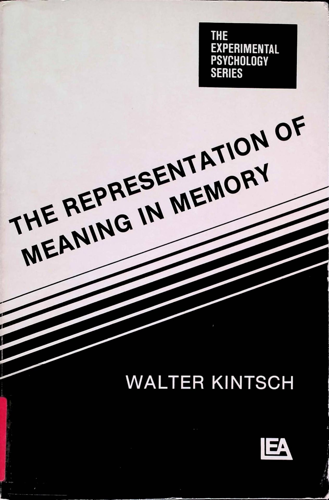 Representation of Meaning in Memory
