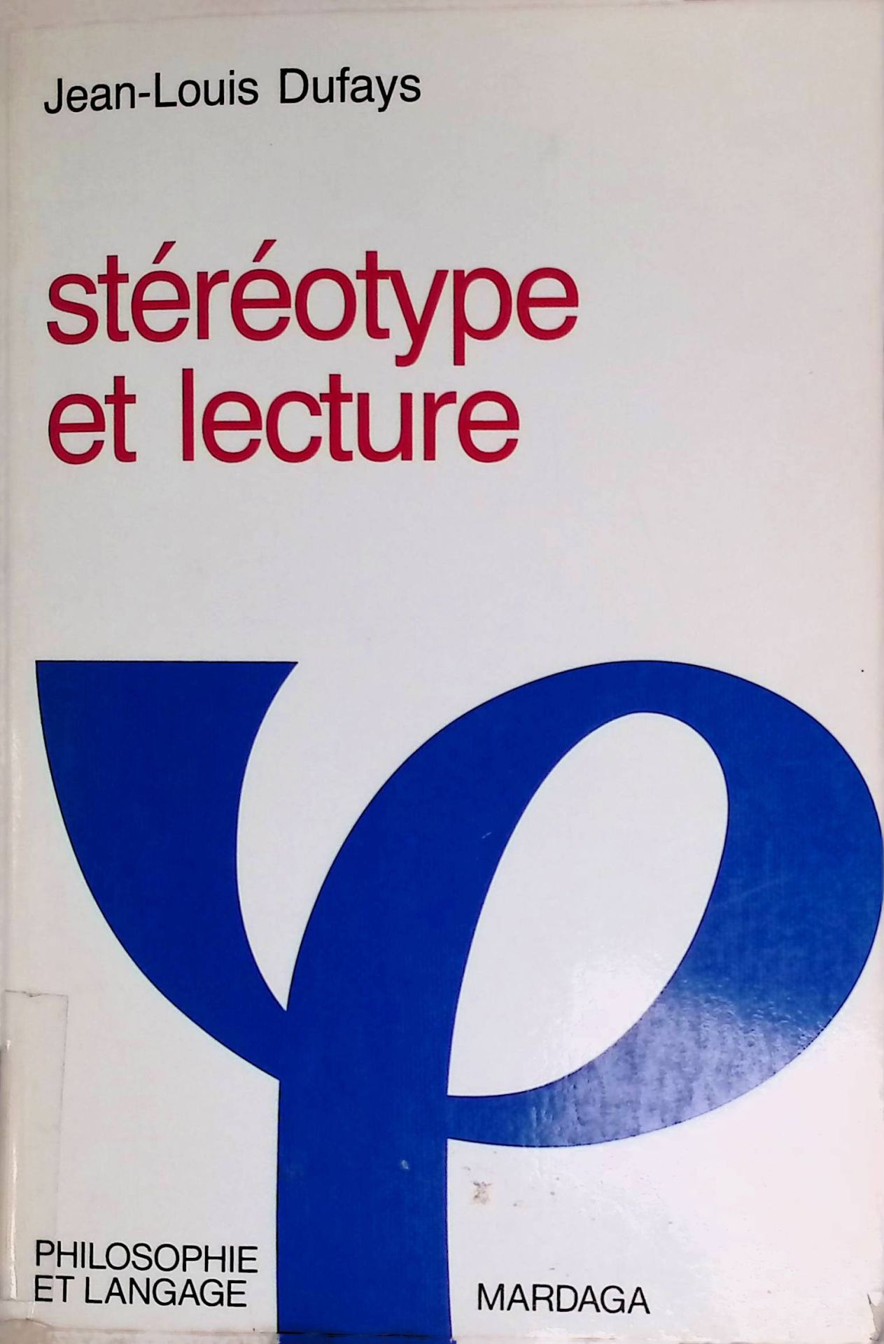 Stereotype et lecture