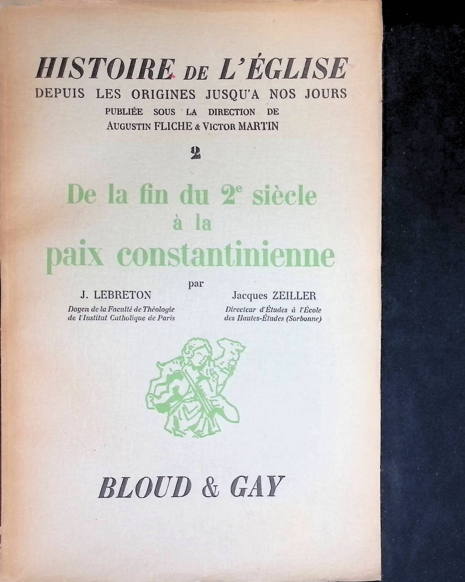 De la fin 2e siécle á la paix constantinienne