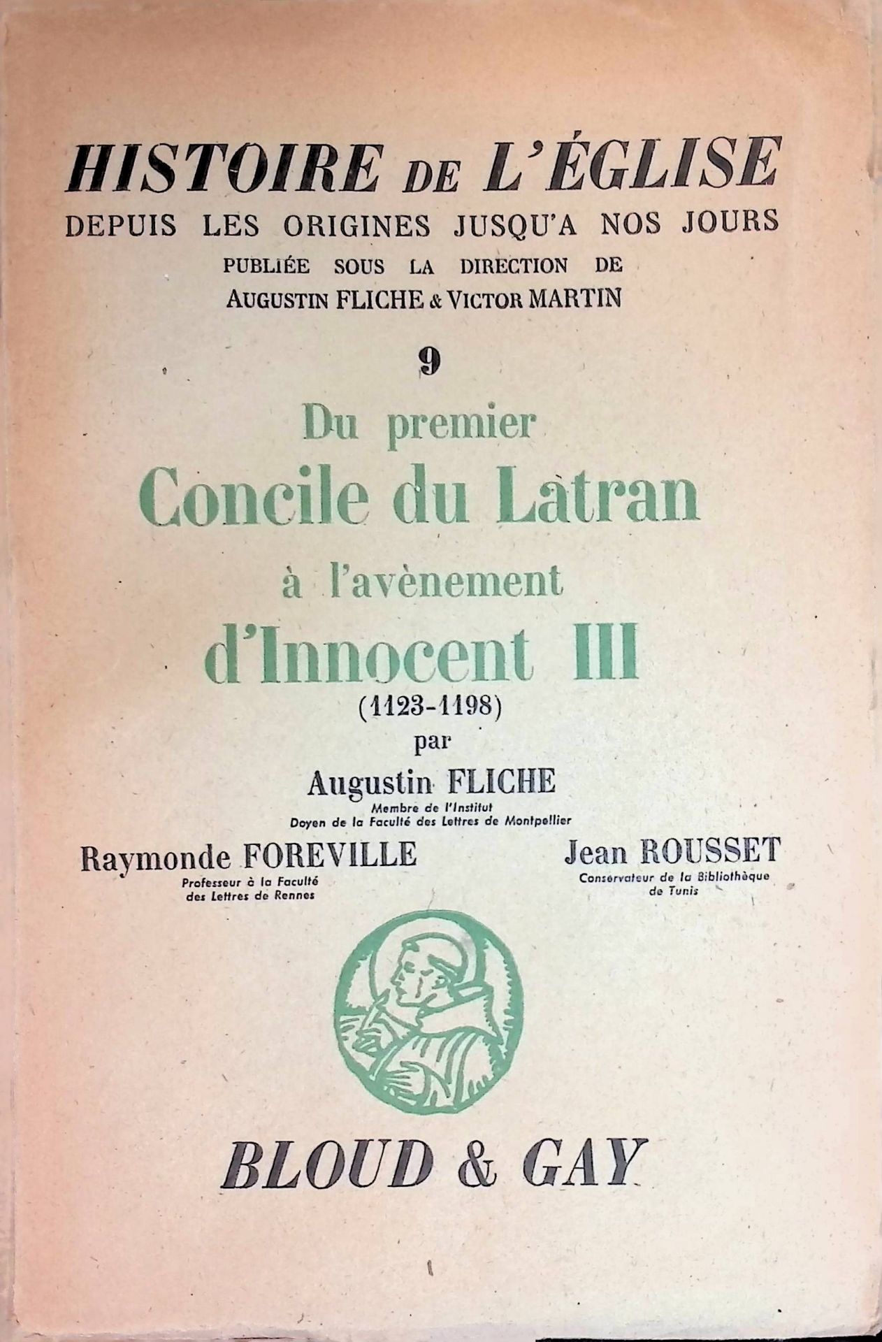 Du premier Concile du Latran a l'avenement d'innocent III