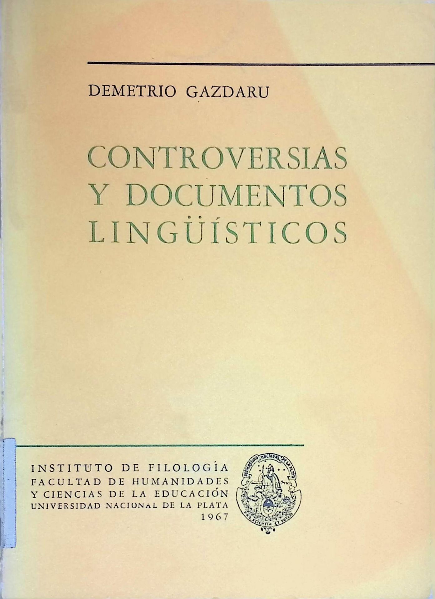 Controversias y Documentos Lingüisticos