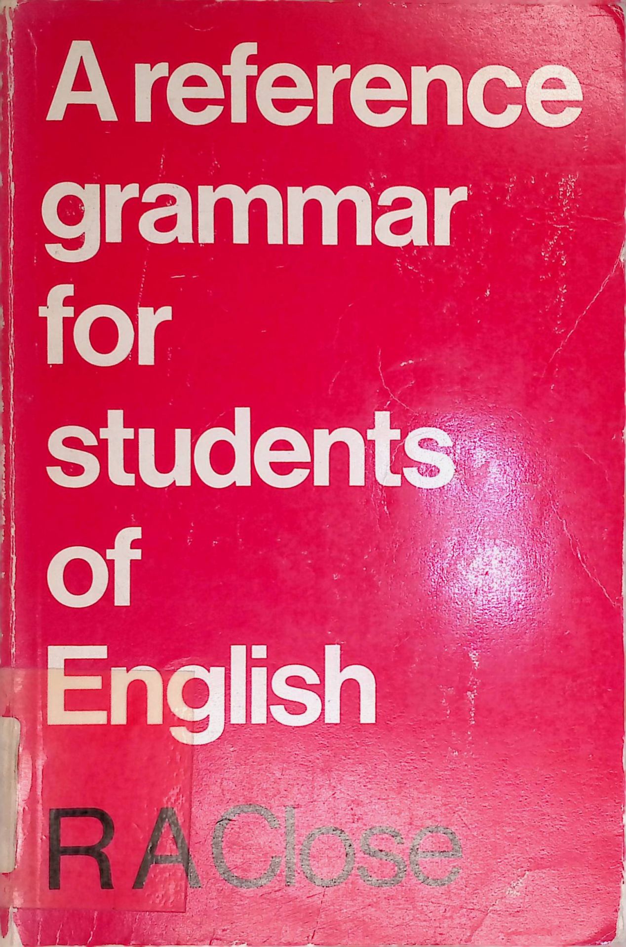 A Reference Grammar for Students of English