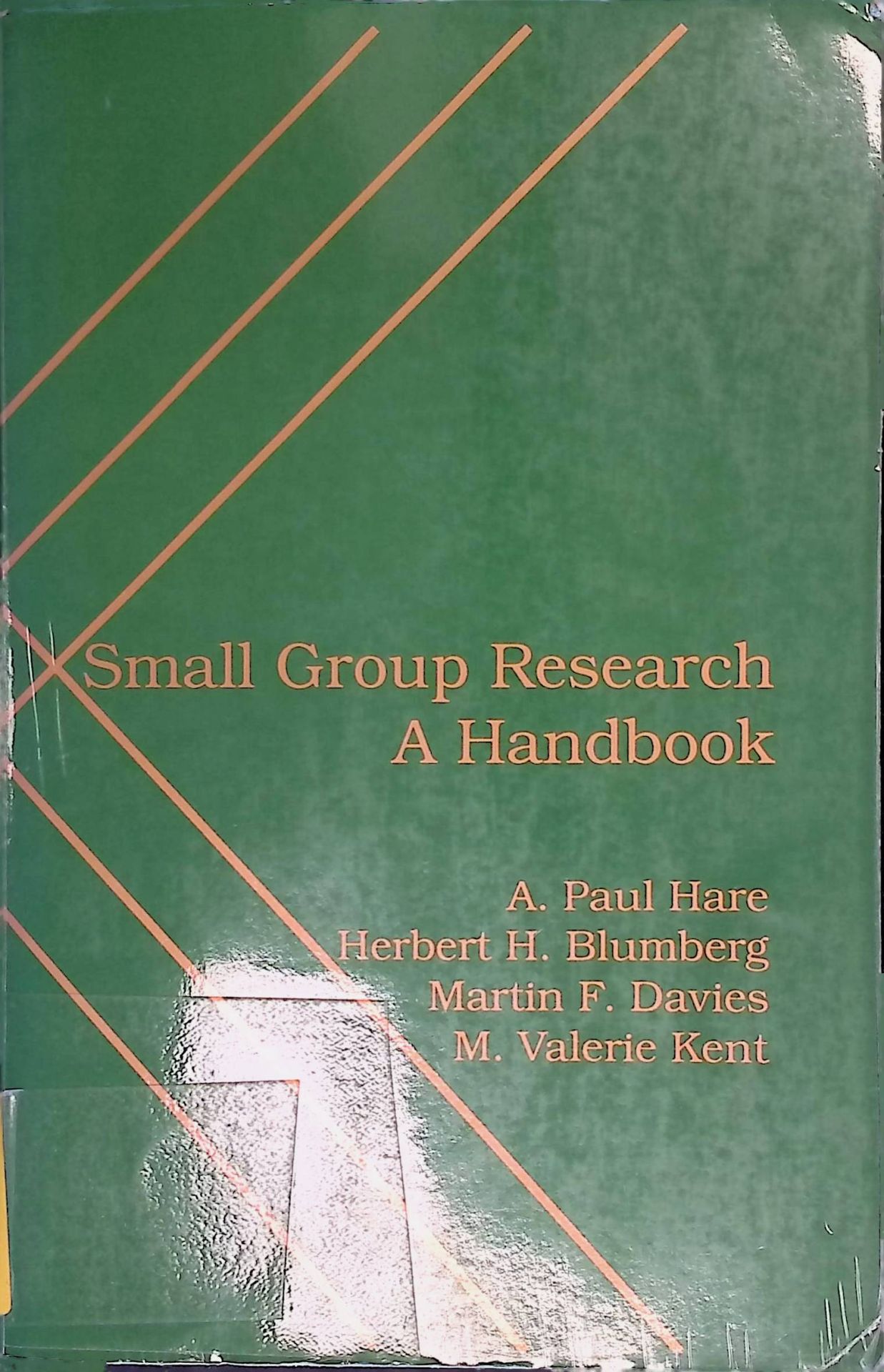 Small Group Research: A Handbook