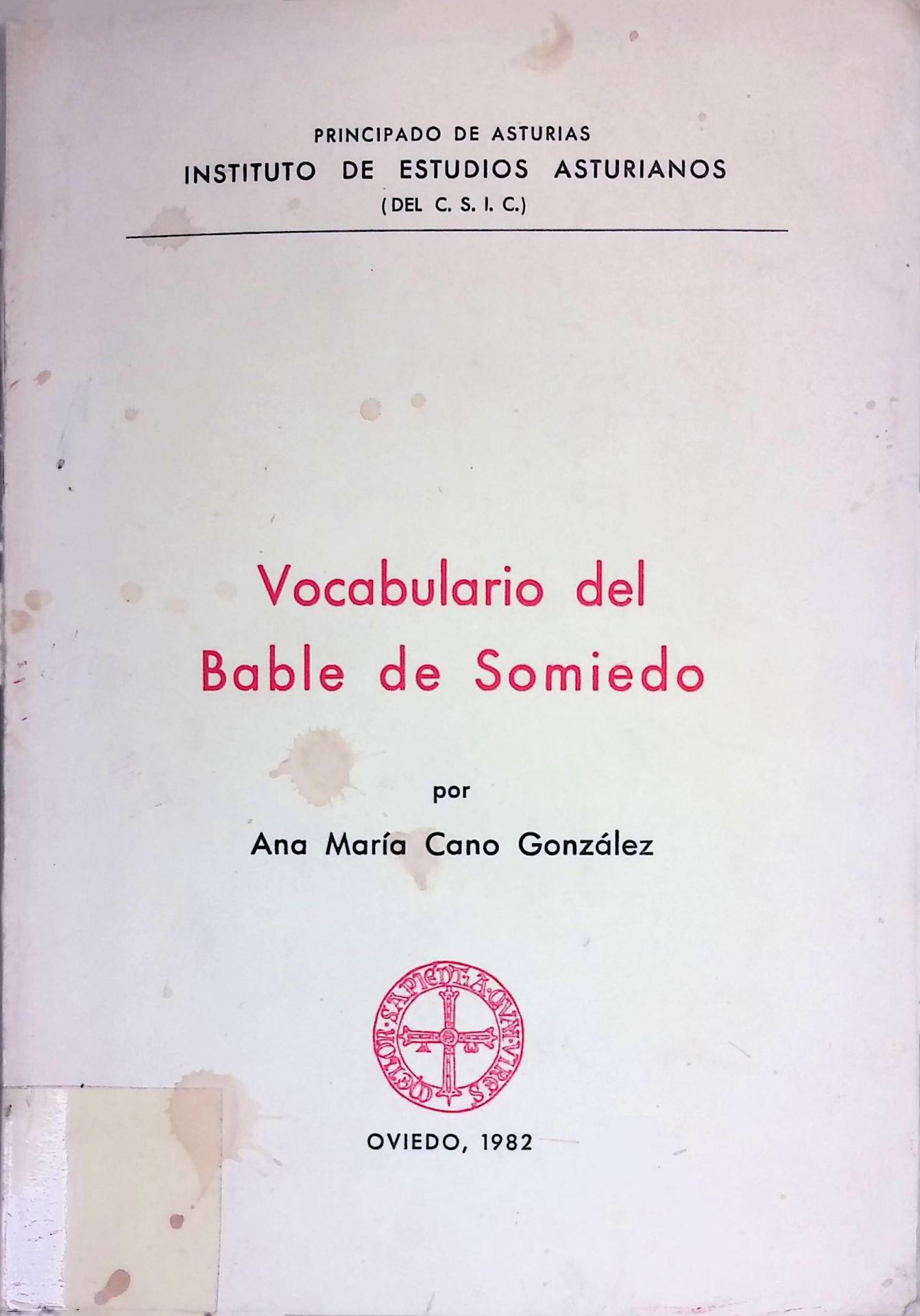 Vocabulario del Bable de Somiedo