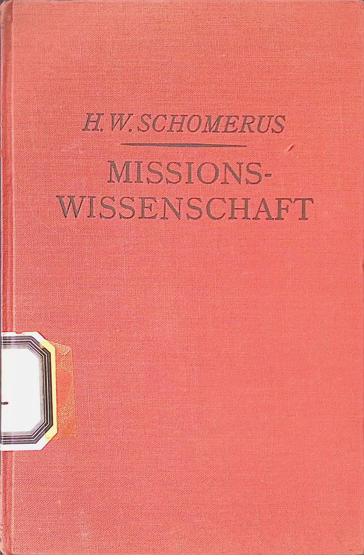 Missionswissenschaft