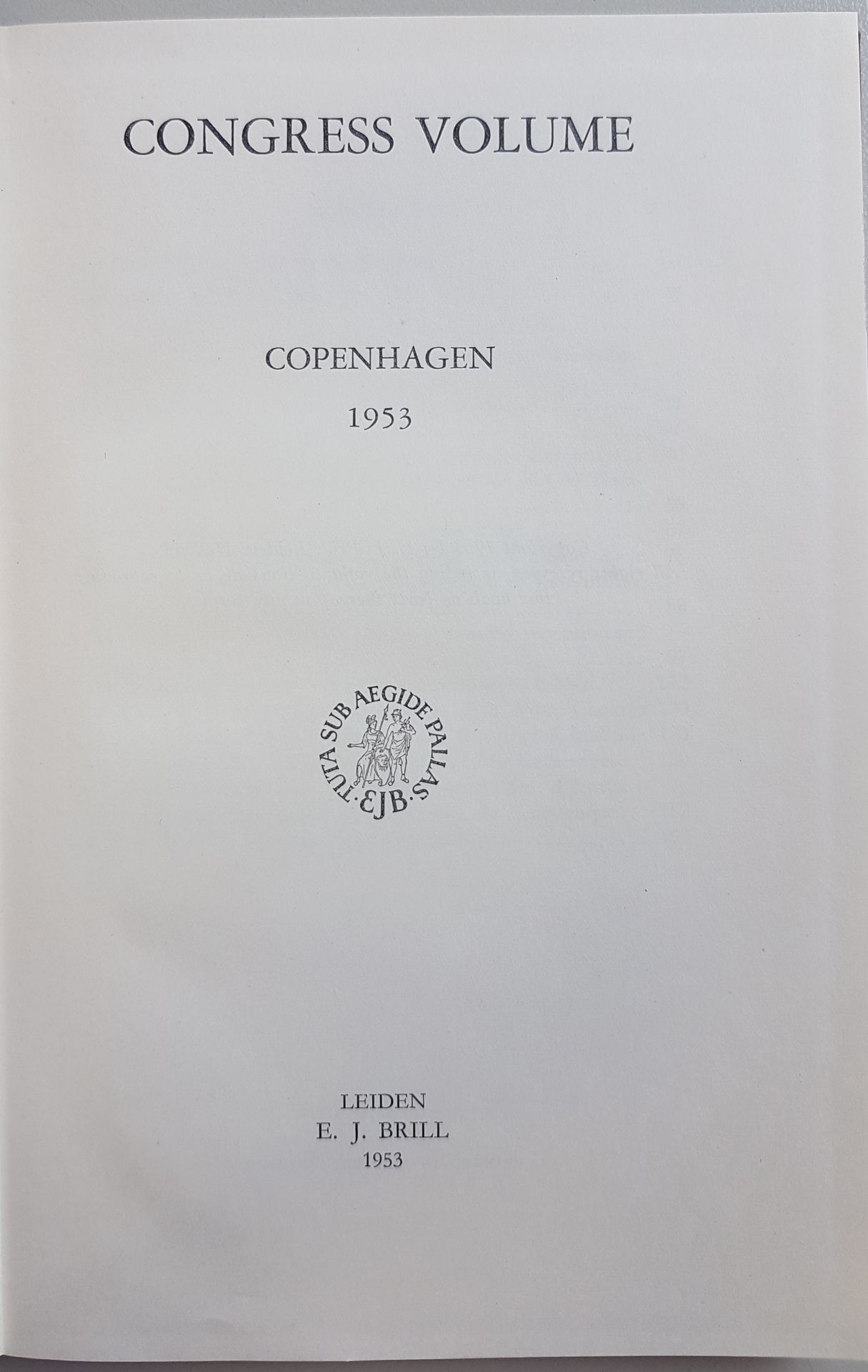 Die grosse Überarbeitung der biblischen Bücher. - in: Congress Volume: Copenhagen 1953