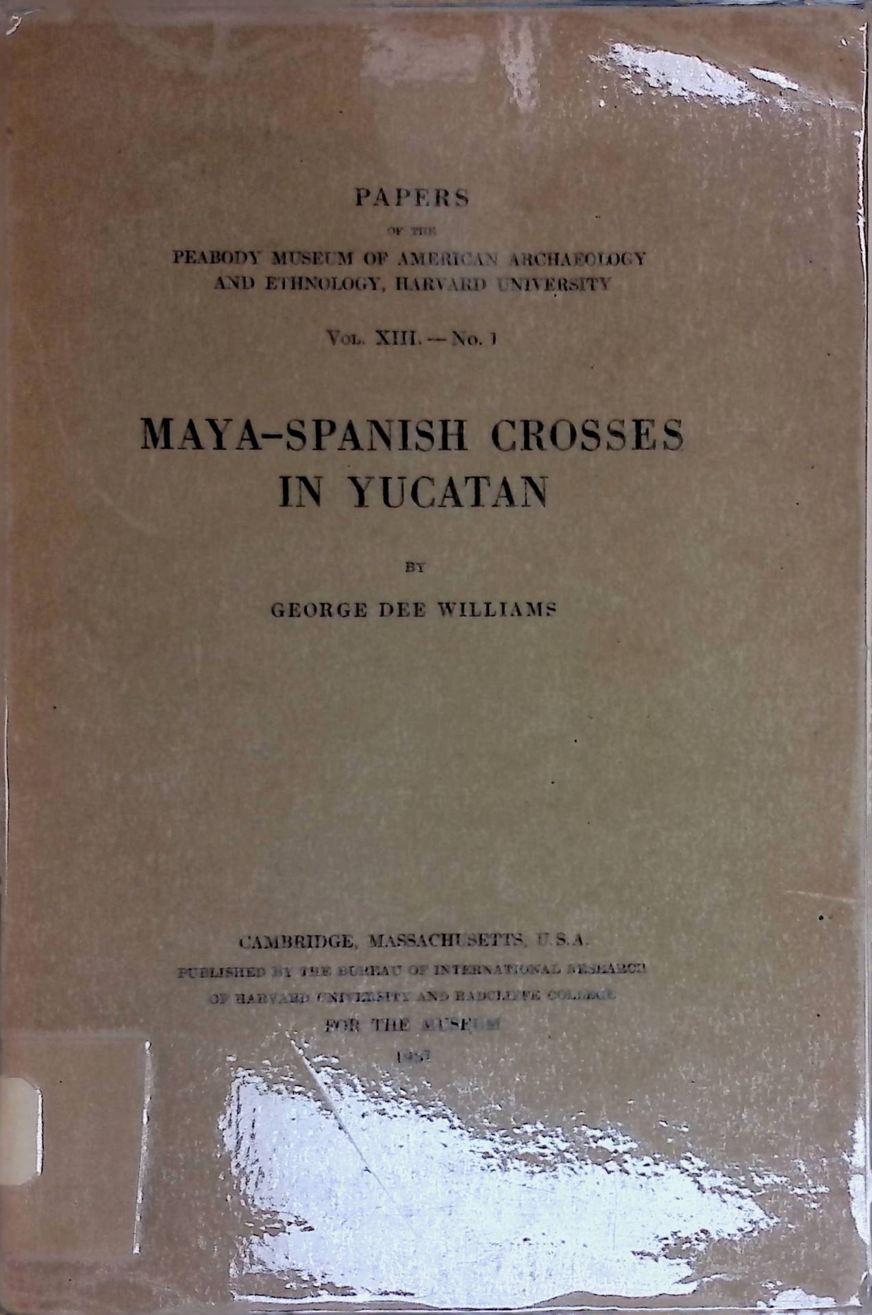 Maya-Spanish crosses in Yucatan