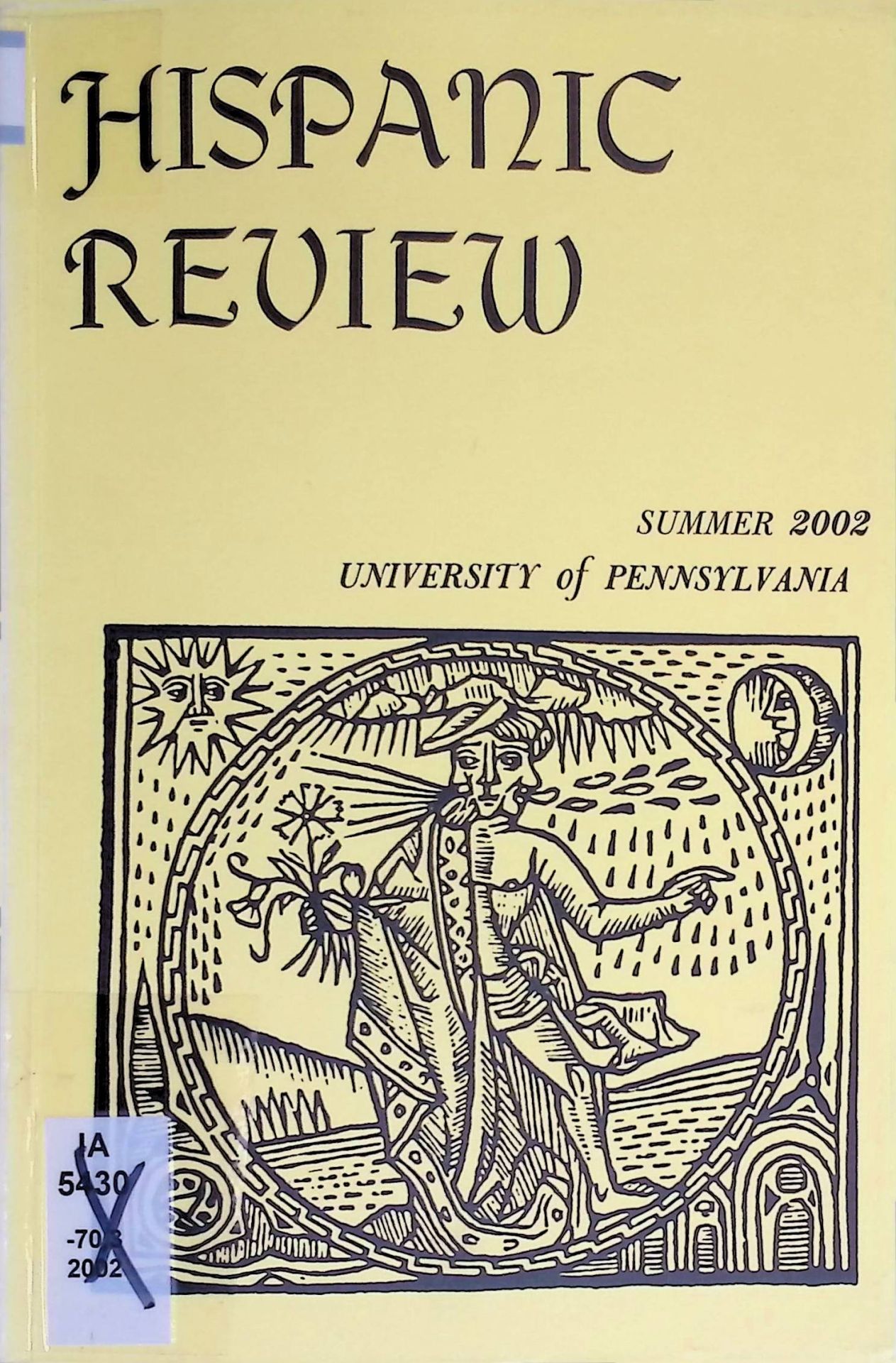 On the Metathesis of Labials +/j/ in Hispano-Romance. -in: Hispanic Review, Volume 70, Number 3, Summer 2002