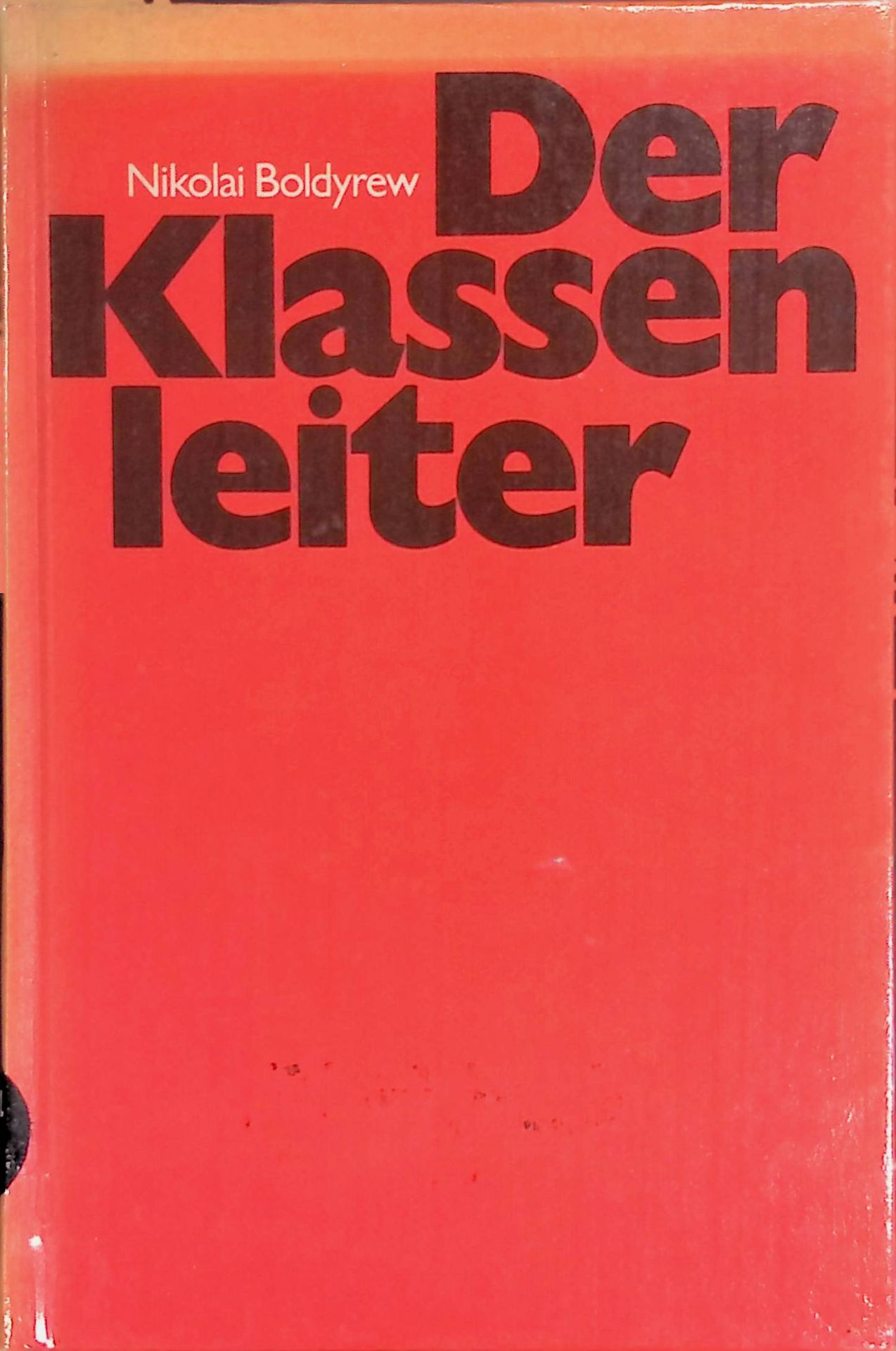 Der Klassenleiter