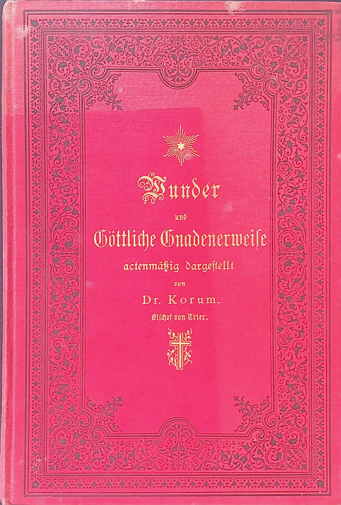 Wunder und göttliche Gnadenweise die sich bei der Anstellung des hl. Rockes zu Trier im Jahre 1891 zugetragen haben