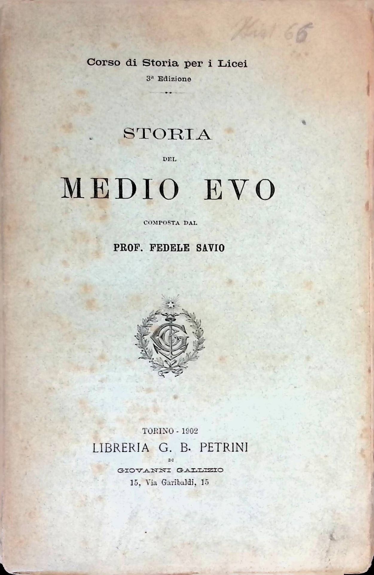 Storia del Medio evo