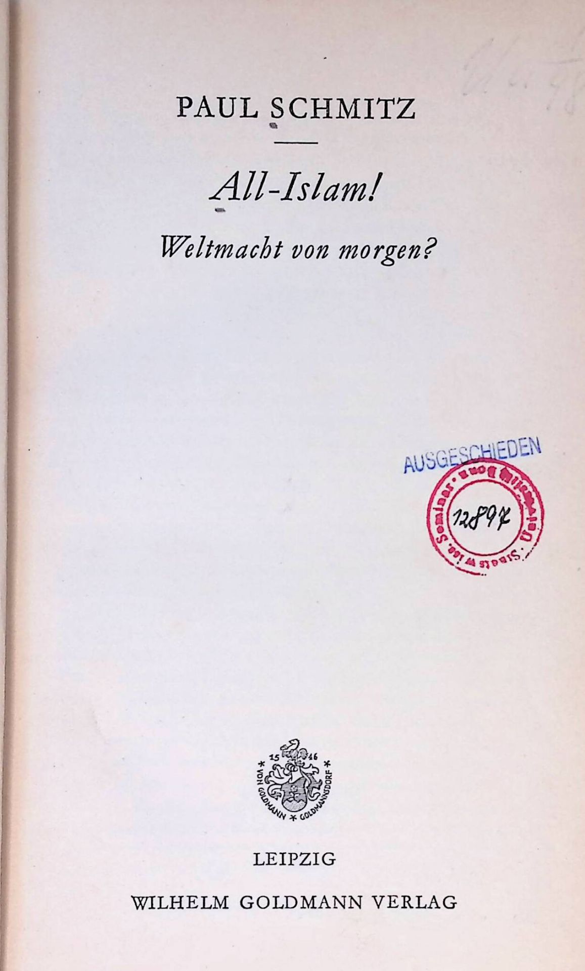 All-Islam!: Weltmacht von morgen?
