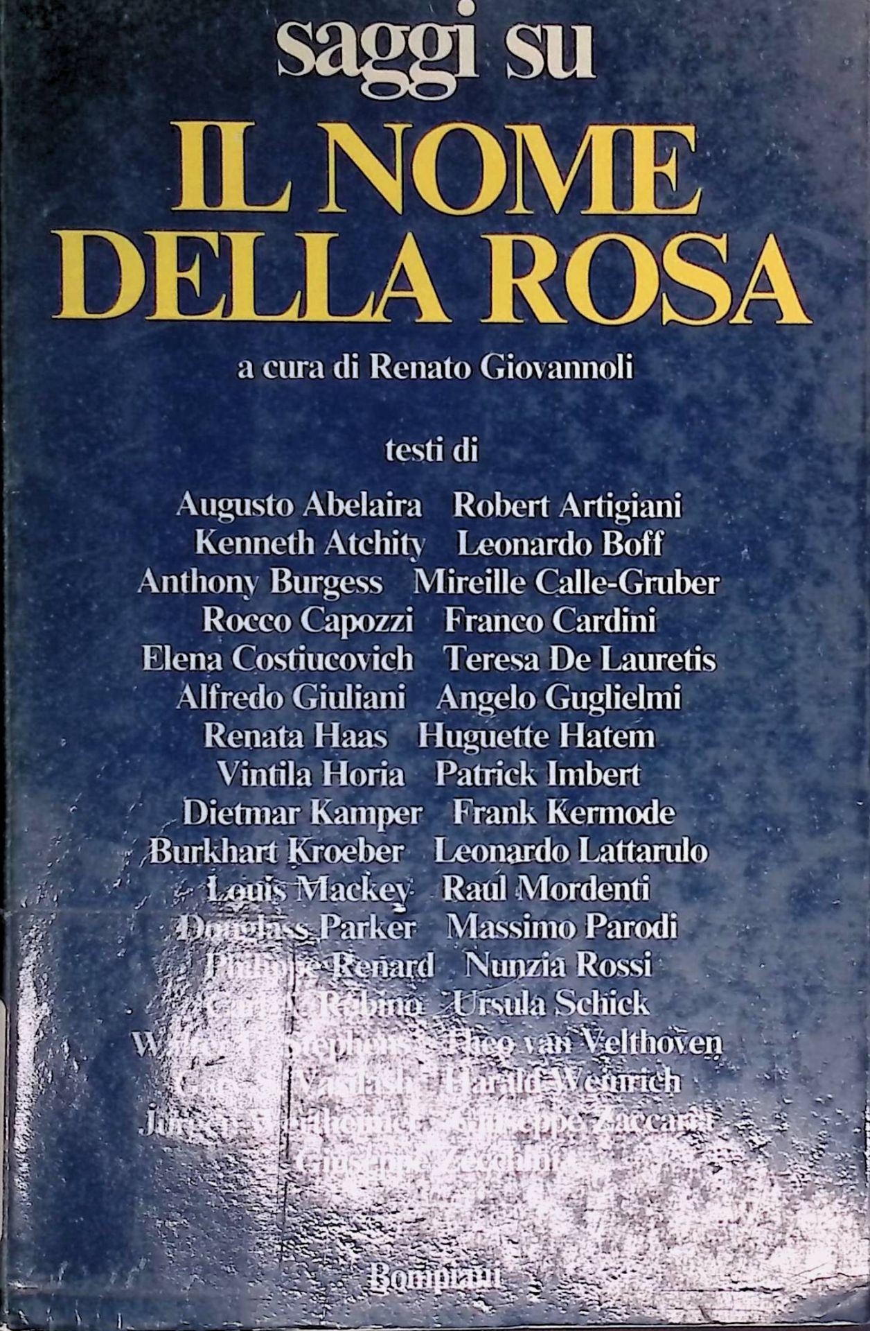 AA. VV. Saggi Su Il Nome Della Rosa