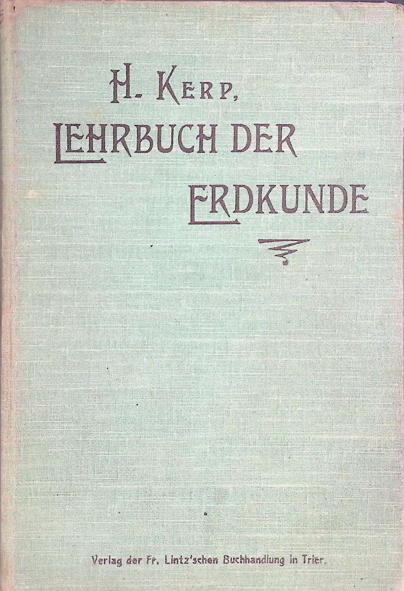 Lehrbuch der Erdkunde