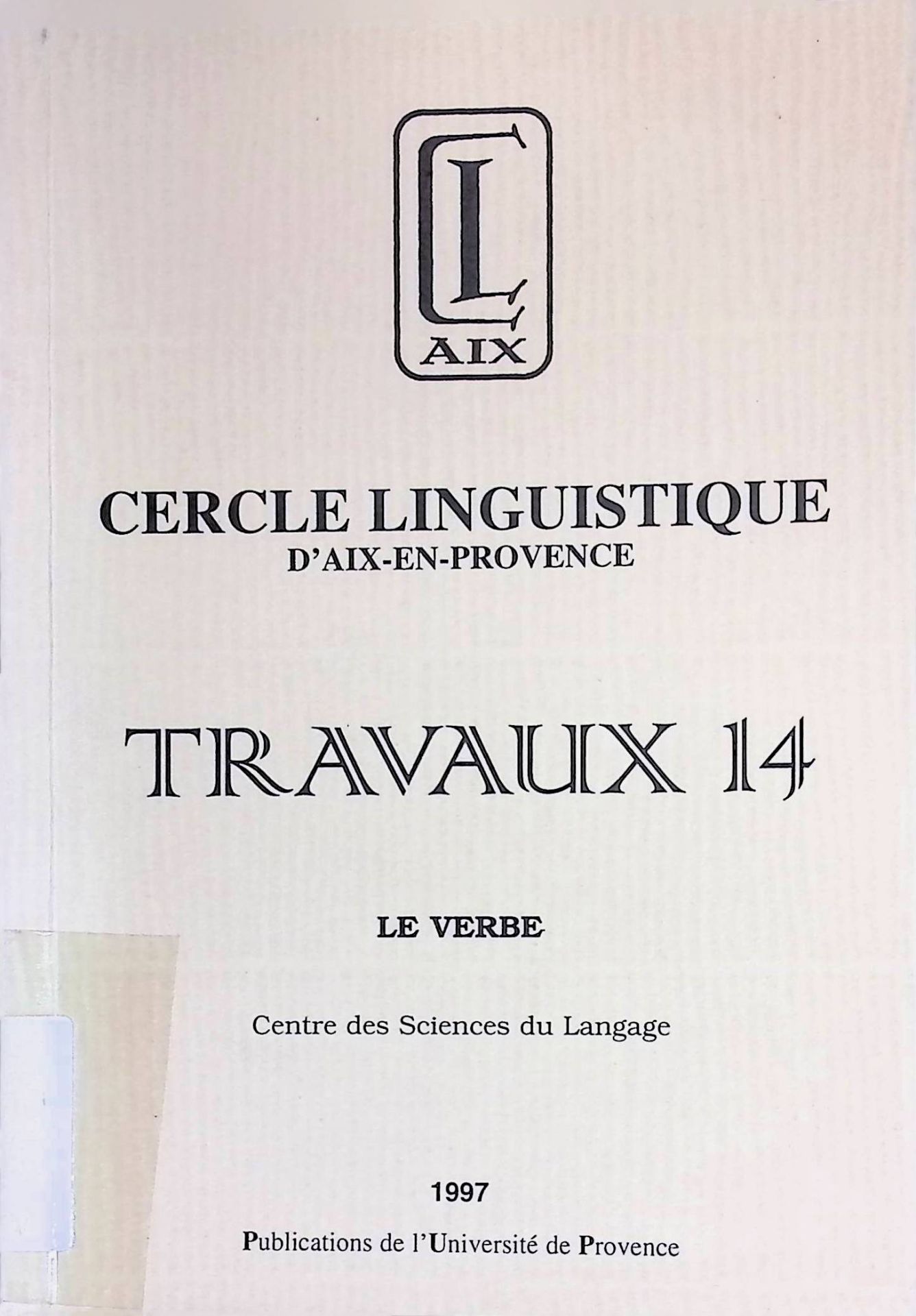 Le verbe