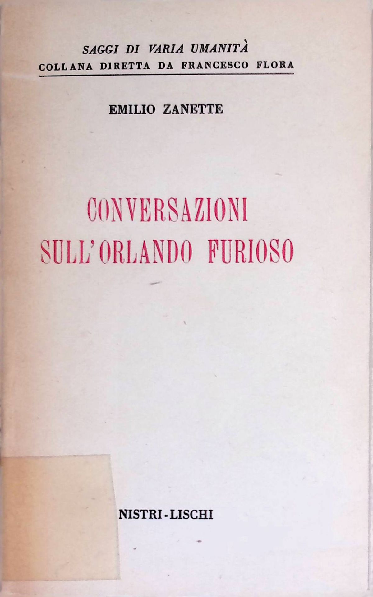 Conversazioni sull'Orlando Furioso