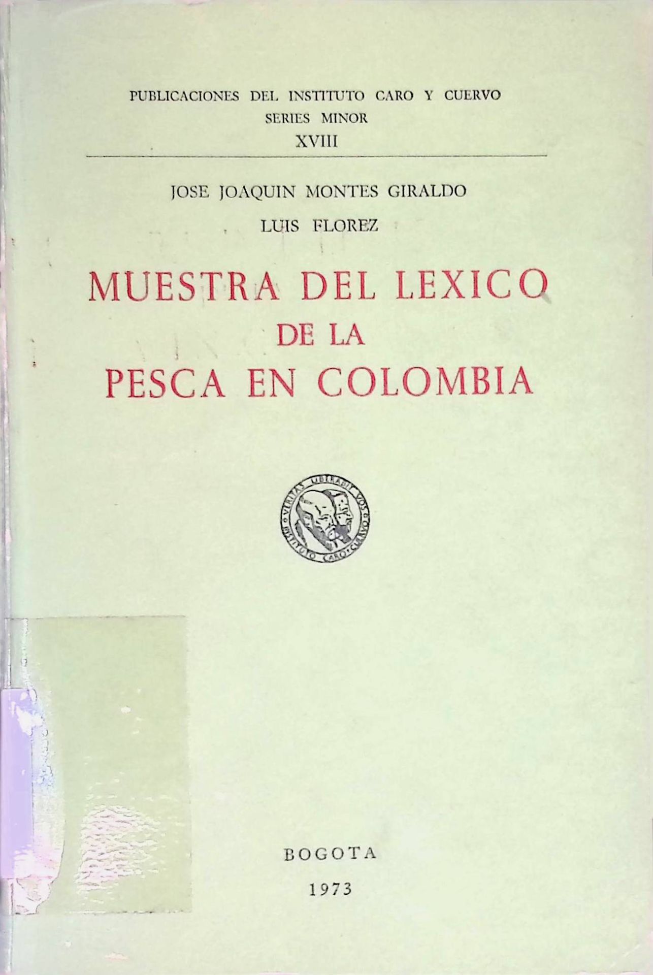 Muestra del Lexico de la Pesca en Colombia