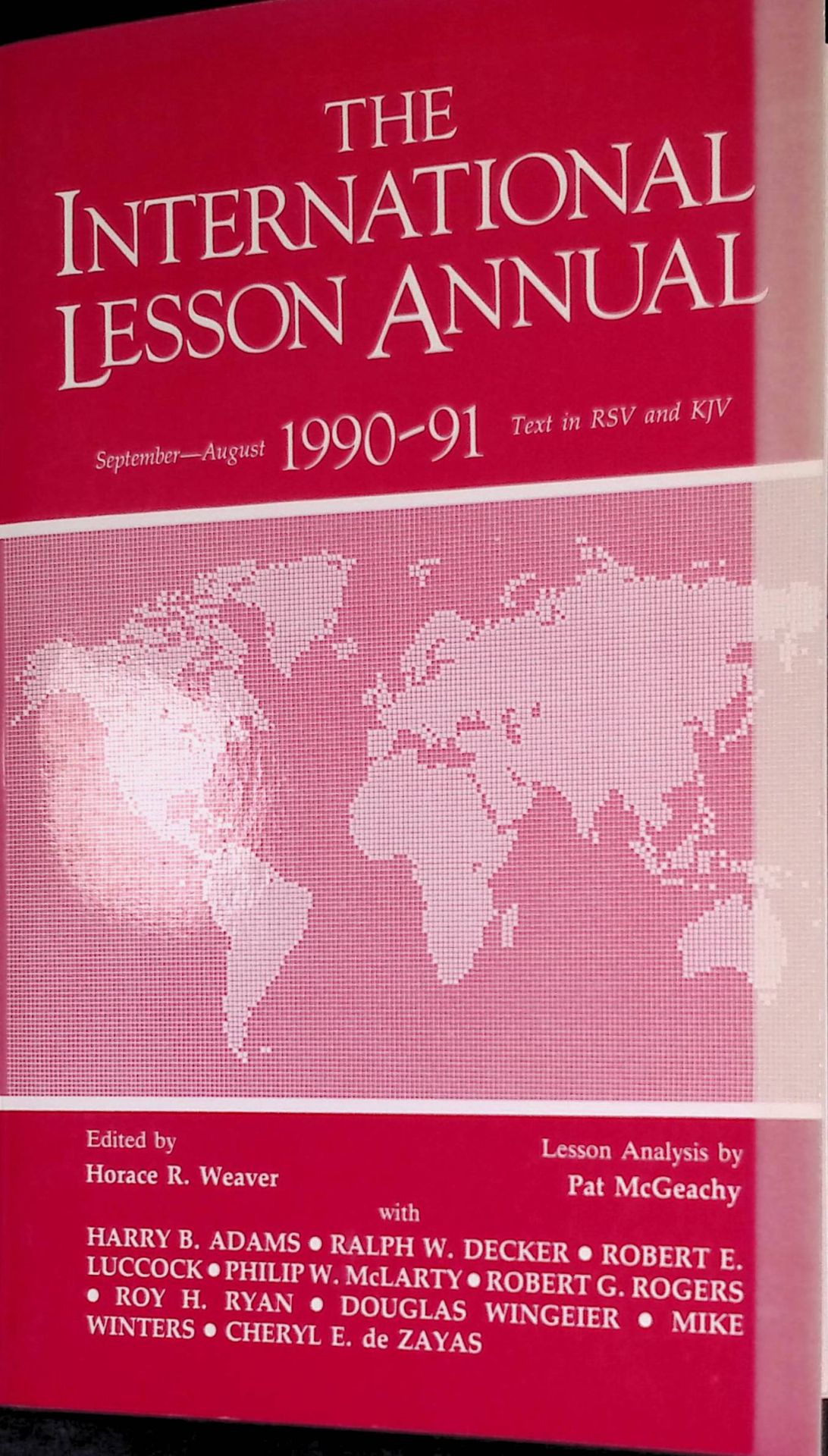 The International Lesson Annual 1990-91, September-August