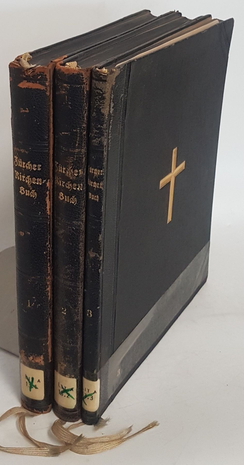 Kirchenbuch für die Evangelische Landeskirche des Kantons Zürich (3 Bände KOMPLETT) - Bd.I: Gottesdienst/ Bd.II: Handlungen/ Bd.III: Kinderlehre