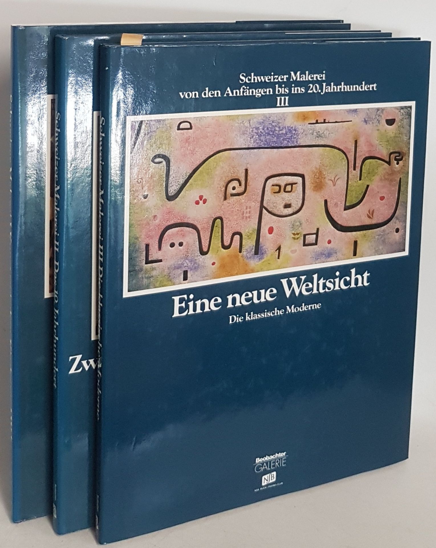 Schweizer Malerei von den Anfängen bis ins 20. Jahrhundert (3 Bände KOMPLETT) - Bd.I: Im Spannungsfeld. Kunst zwischen Kirche und Welt/ Bd.II: Zwischen Harmonie und Aufbruch: Das 19. Jahrhundert/ Bd.III: Eine neue Weltsicht: Die klassische Moderne