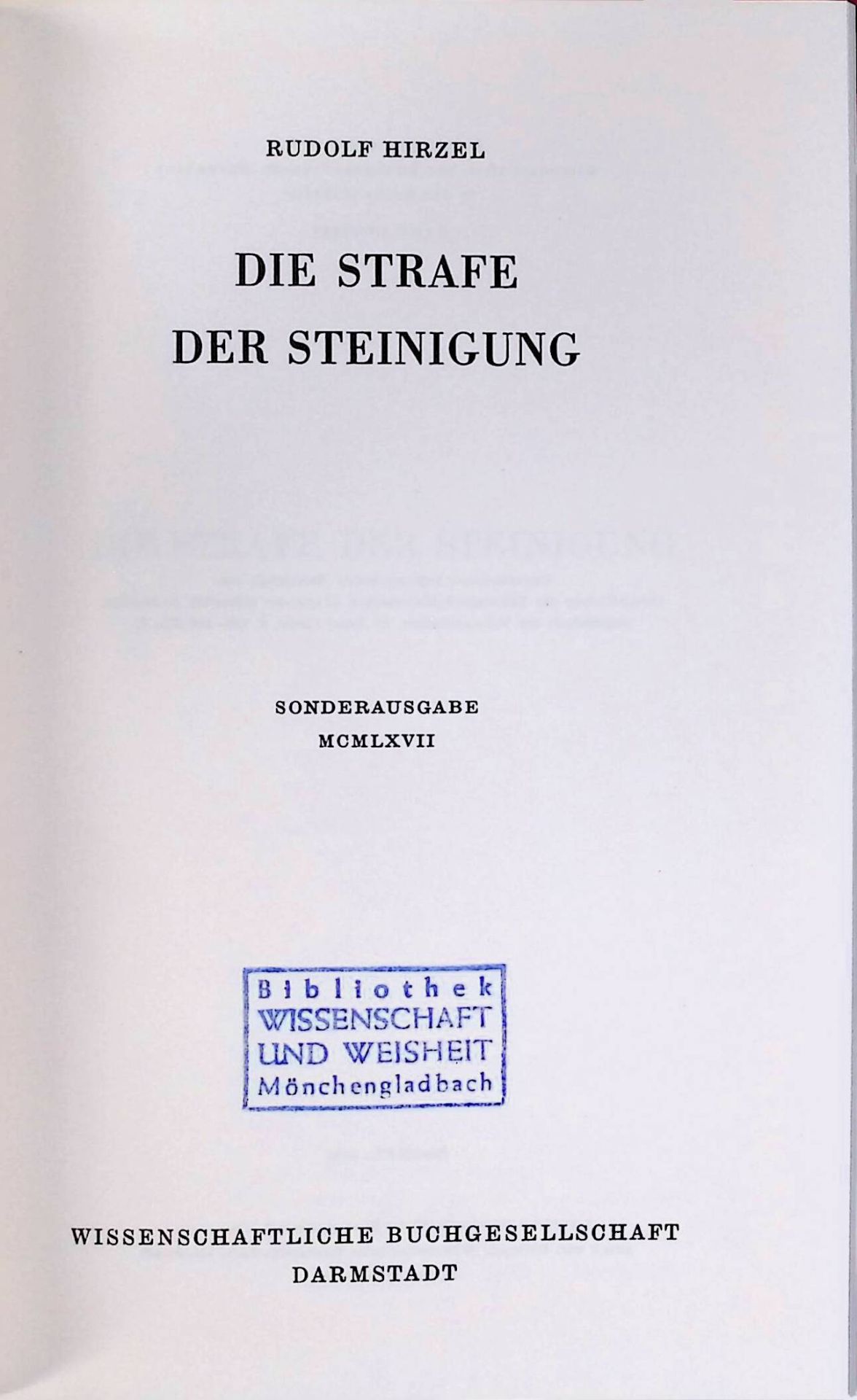 Die Strafe der Steinigung