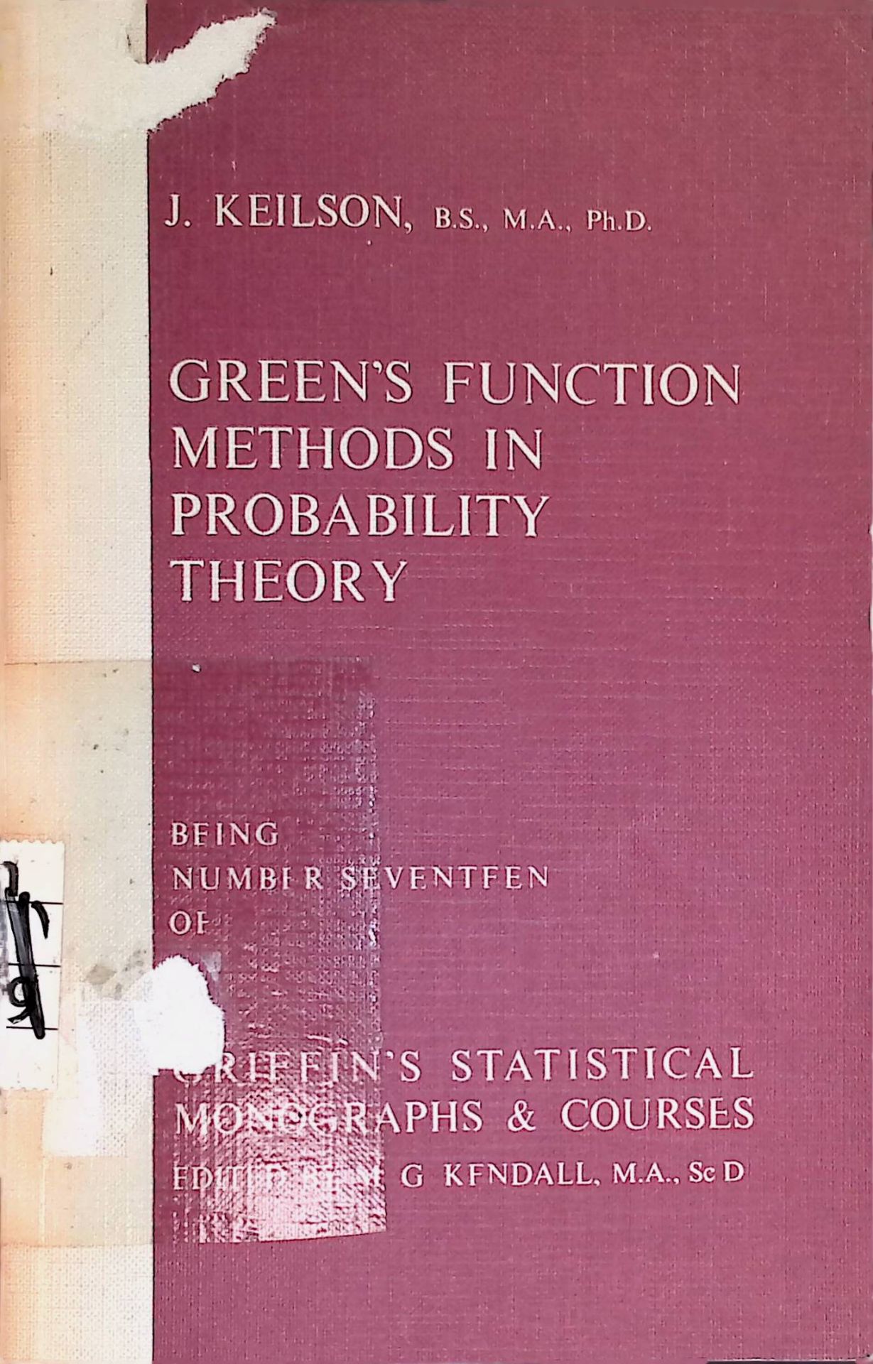 Green's function methods in probability theory