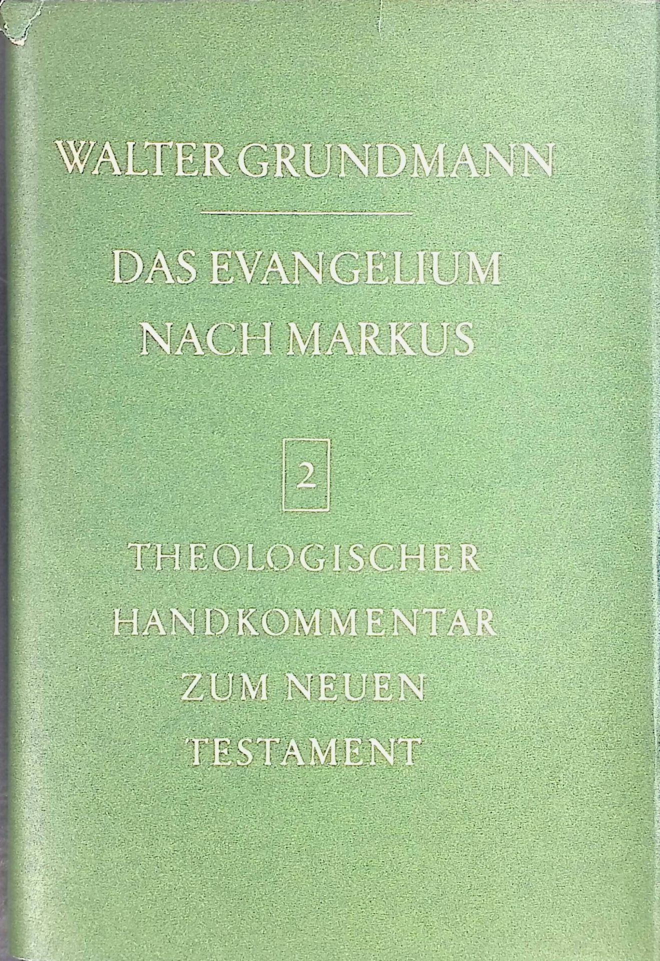 Das Evangelium nach Markus