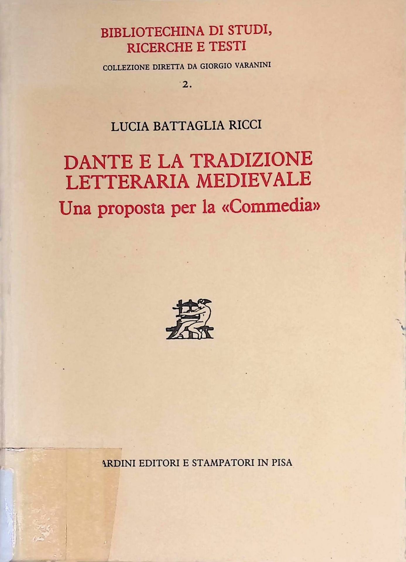 Dante e la tradizione letteraria medievale. Una proposta per la Commedia