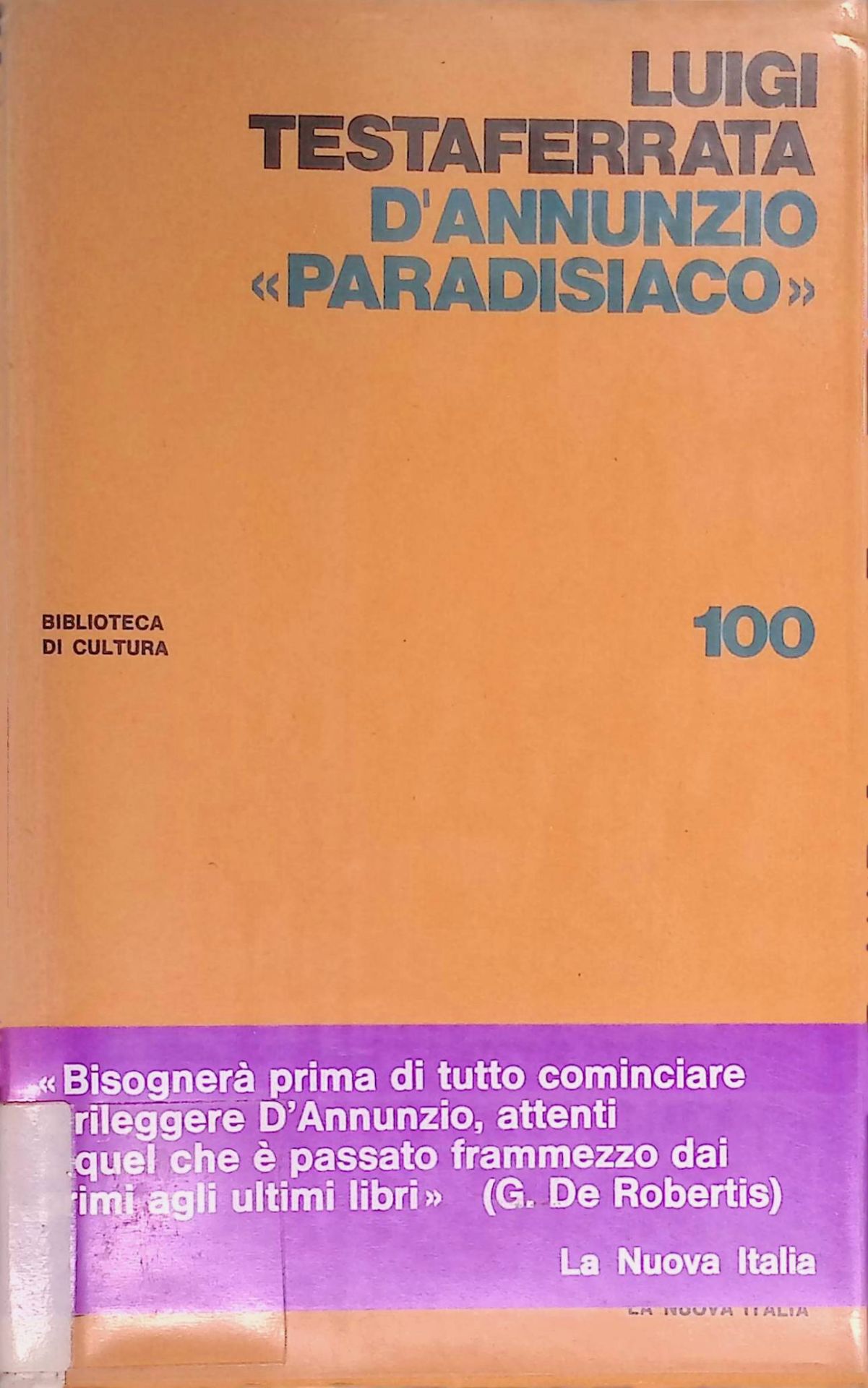 D'Annunzio paradisiaco
