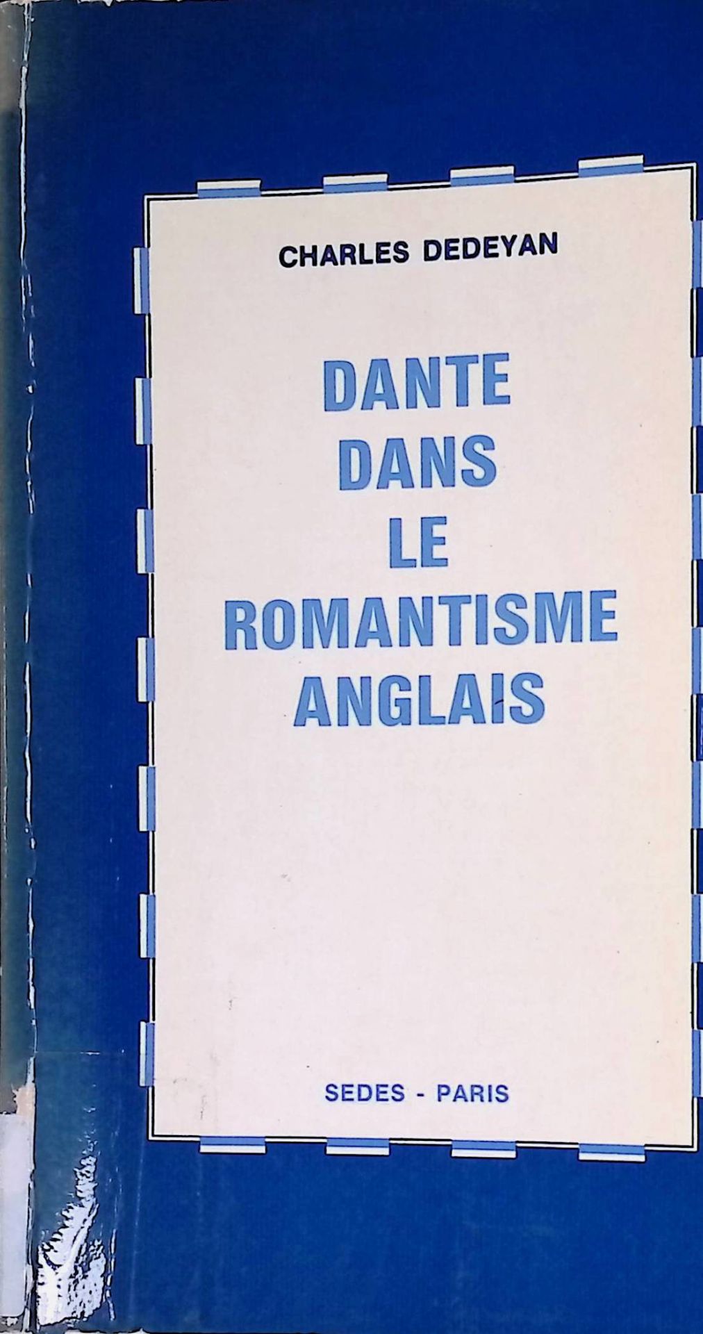 Dante dans le romantisme anglais
