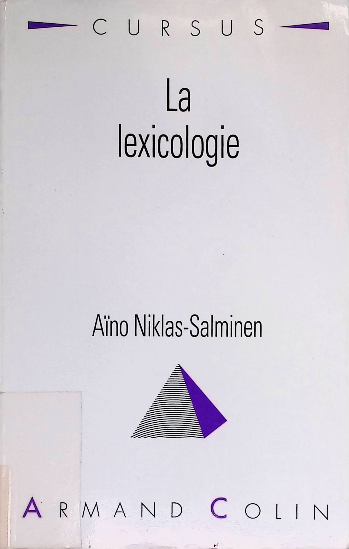 La lexicologie
