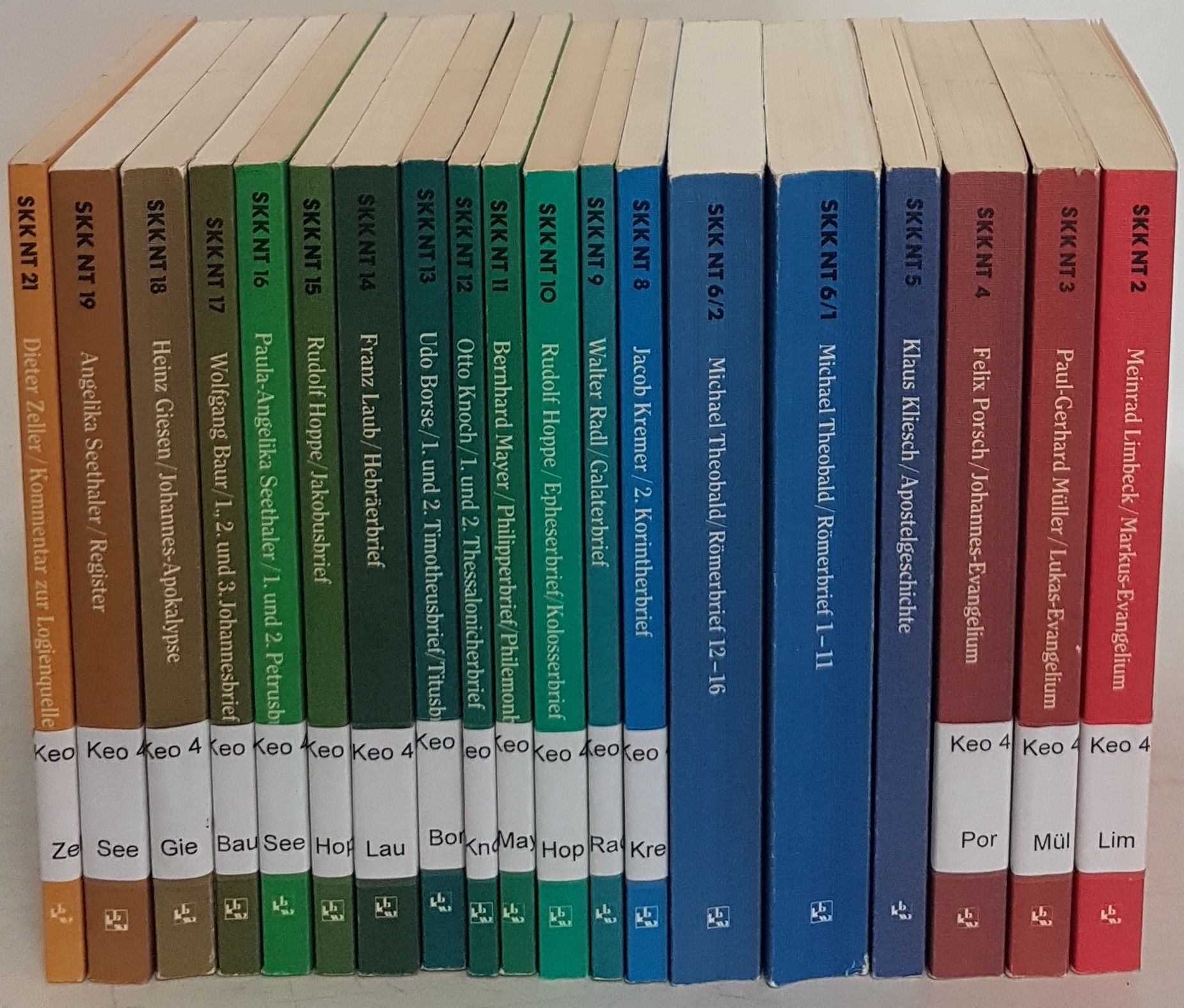 Stuttgarter Kleiner Kommentar: Neues Testament (KONVOLUT aus 19 Bänden von 22) - hier vorhanden: Bd. 2-6,2/ 8-19/ 21
