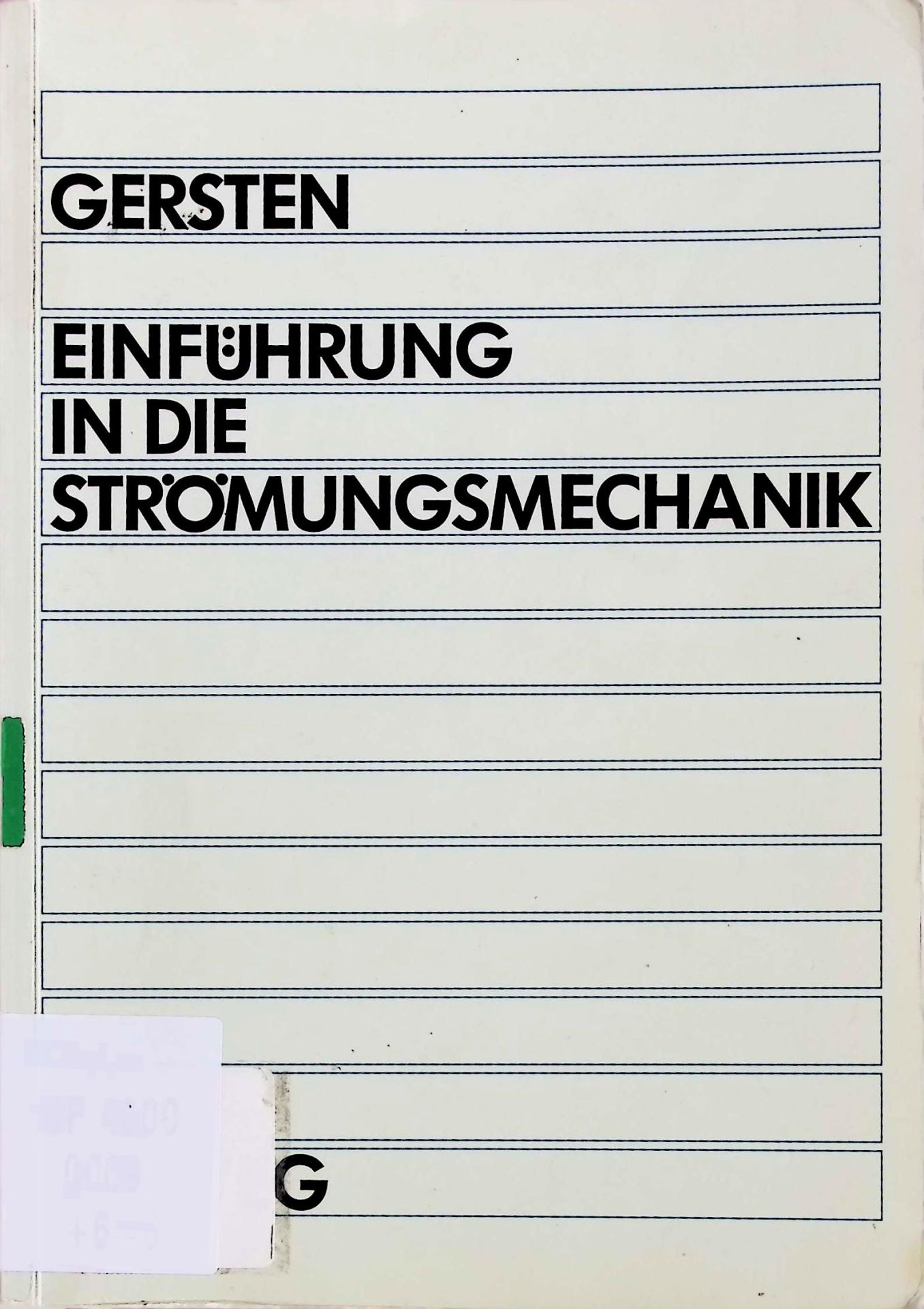 Einführung in die Strömungsmechanik