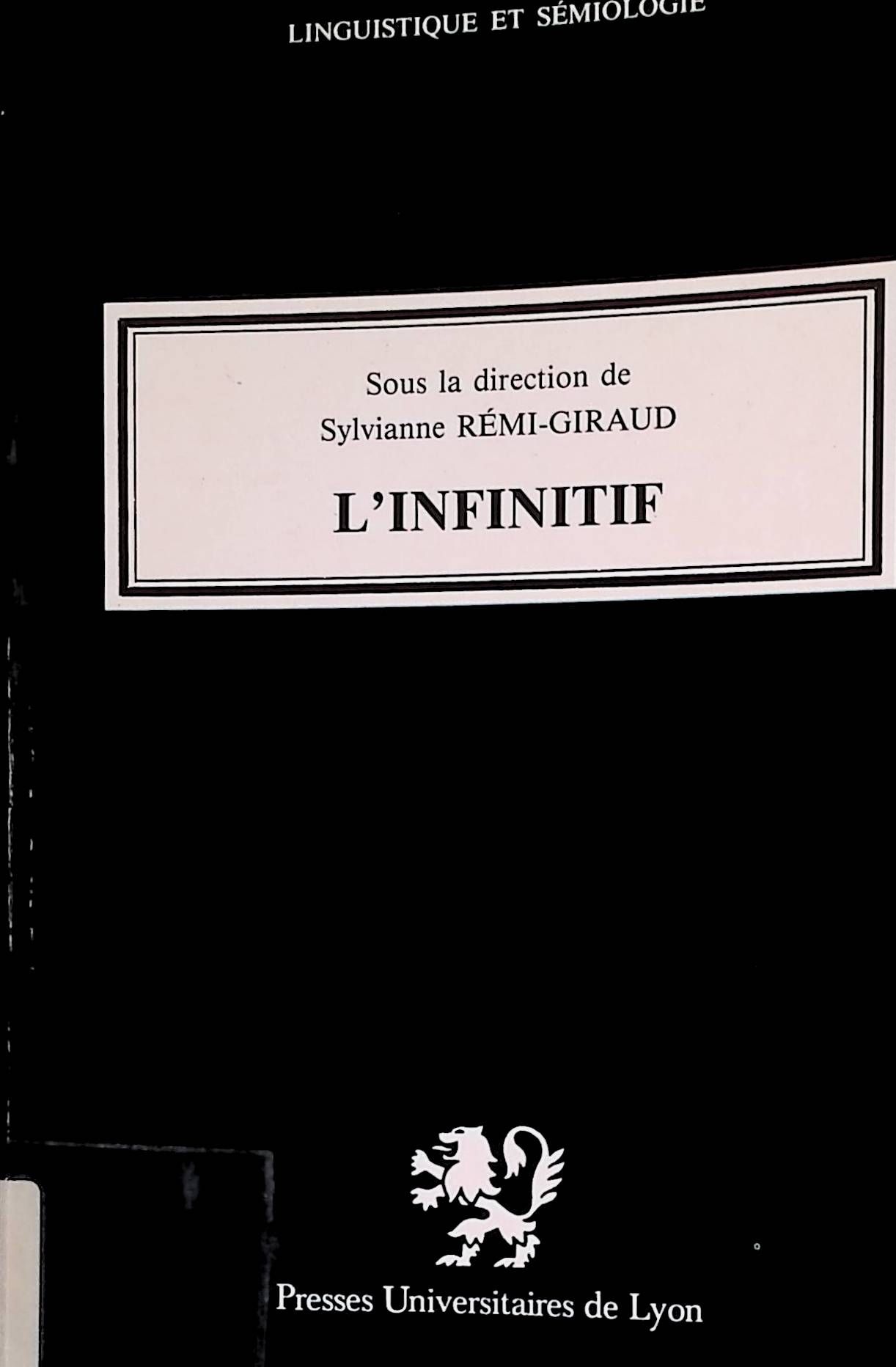 L'Infinitif: Une approche comparative