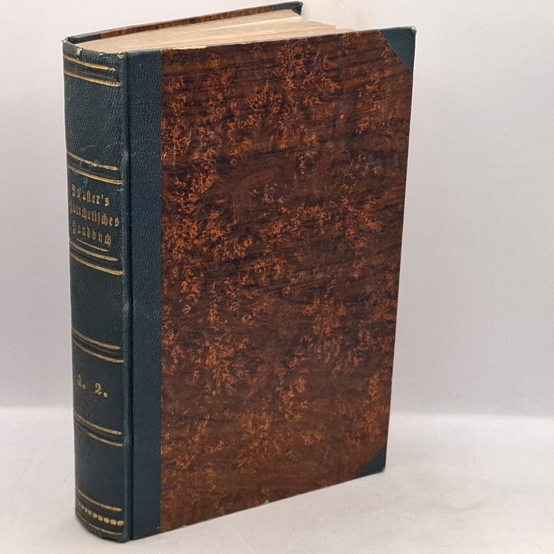Katechetisches Handbuch oder faßliche und gründliche Unterweisung der Jugend in der katholischen Religion. - ERSTER und ZWEITER BAND (KOMPLETT in einem Buch)