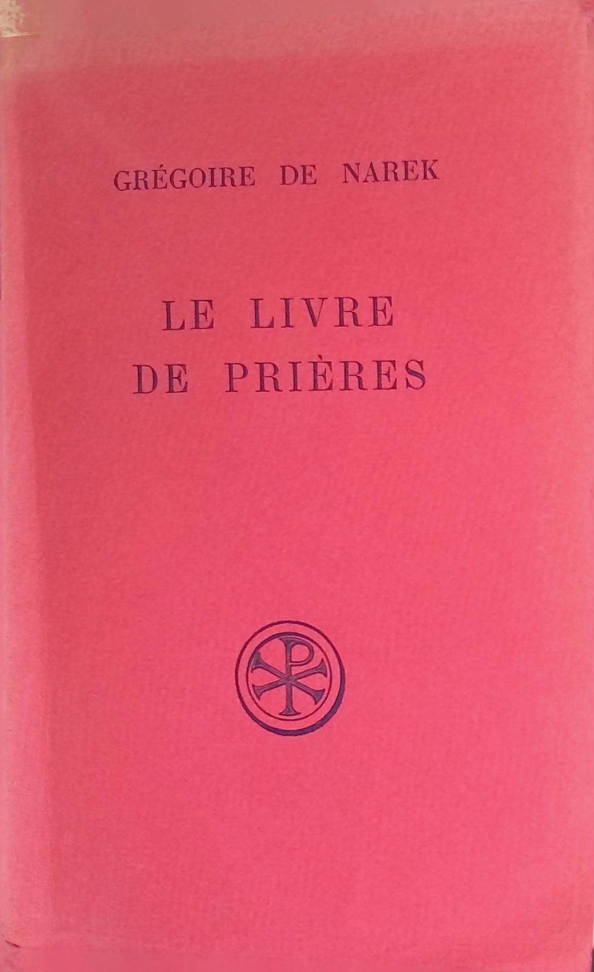 Le Livre de Prieres