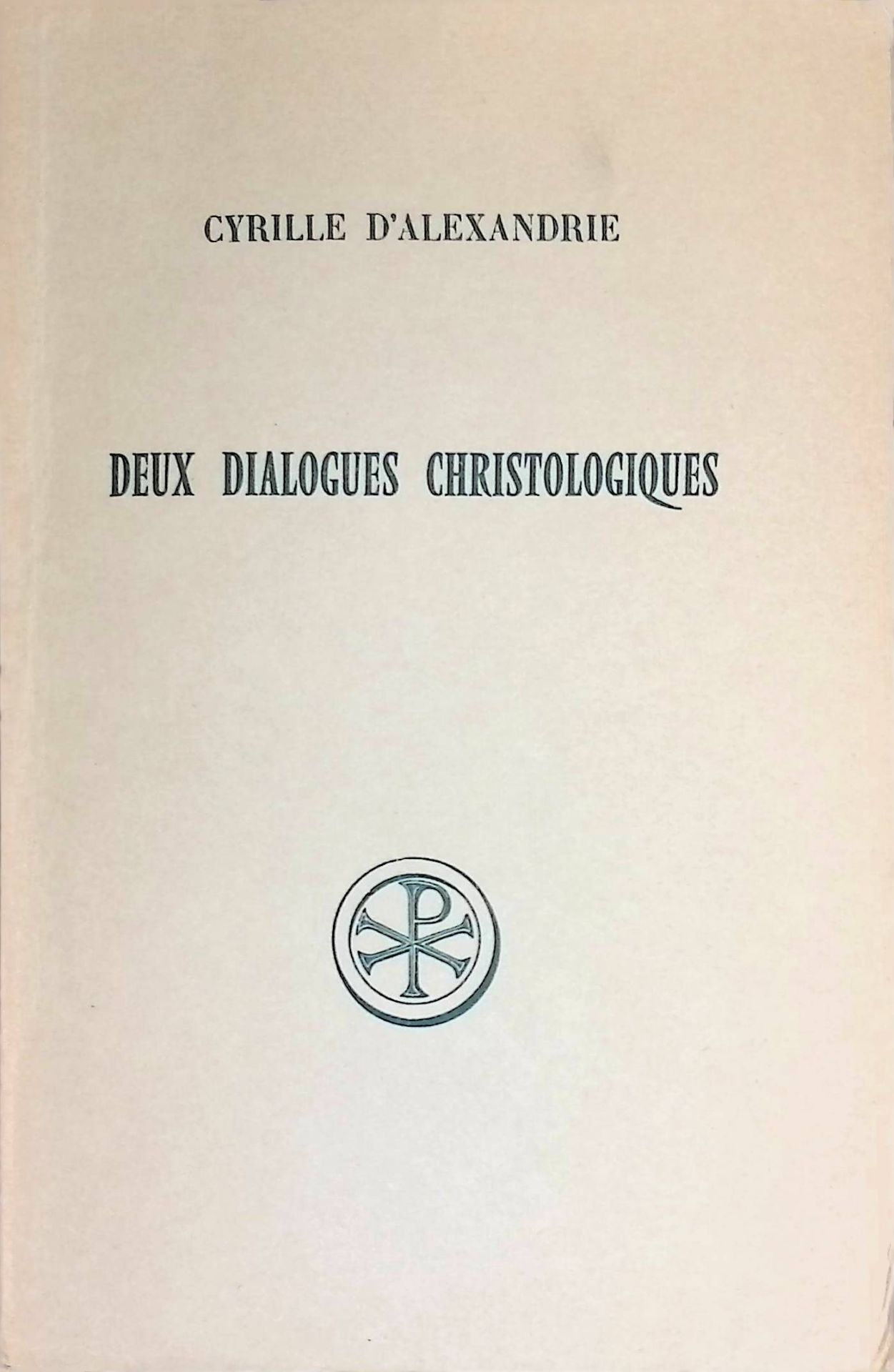 Deux dialogues christologiques