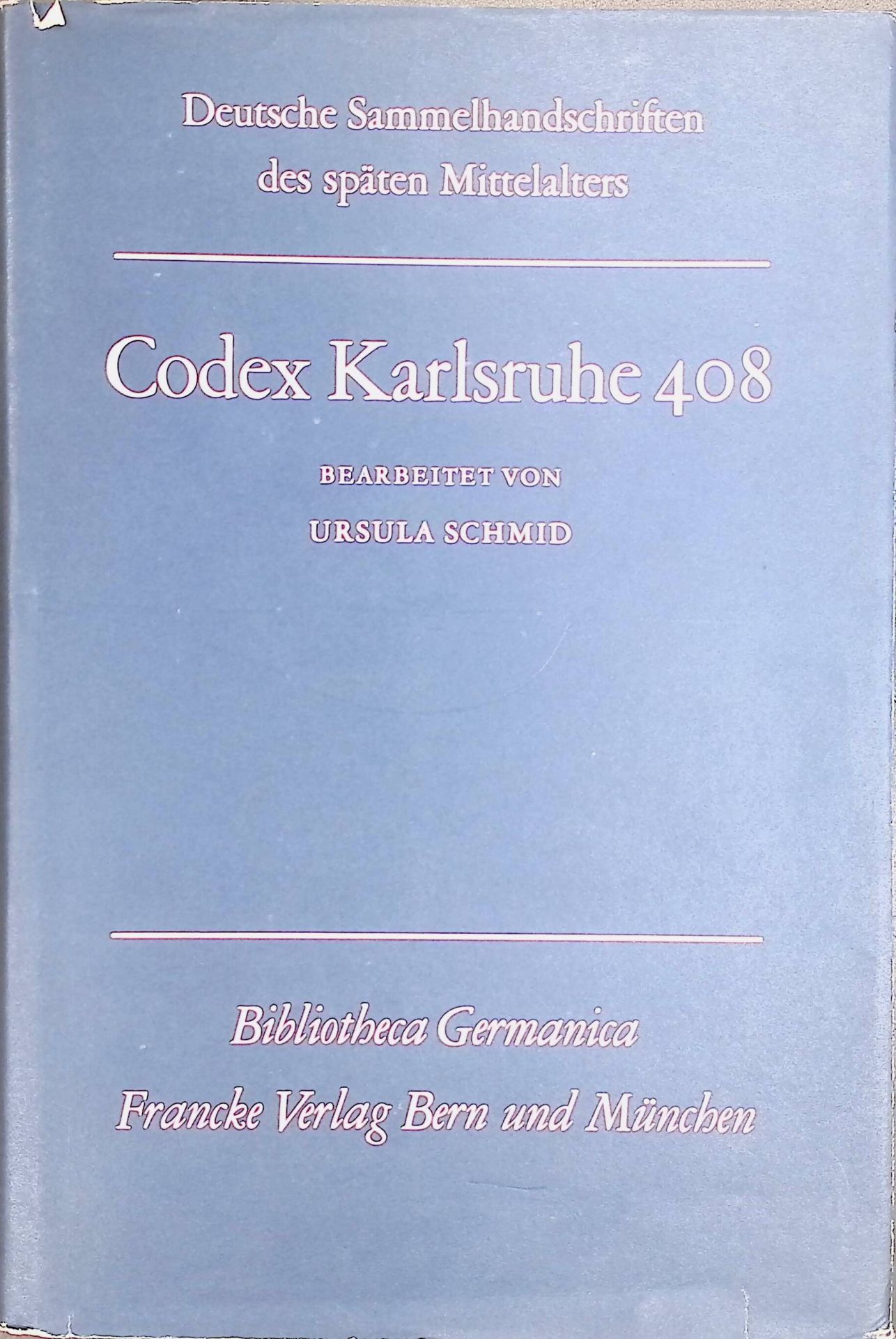 Codex Karlsruhe 408