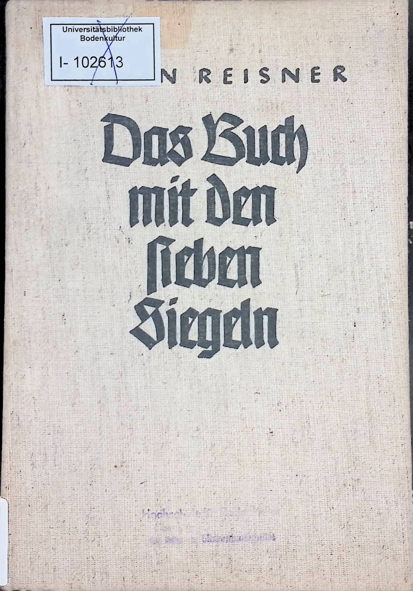 Das Buch mit den sieben Siegeln