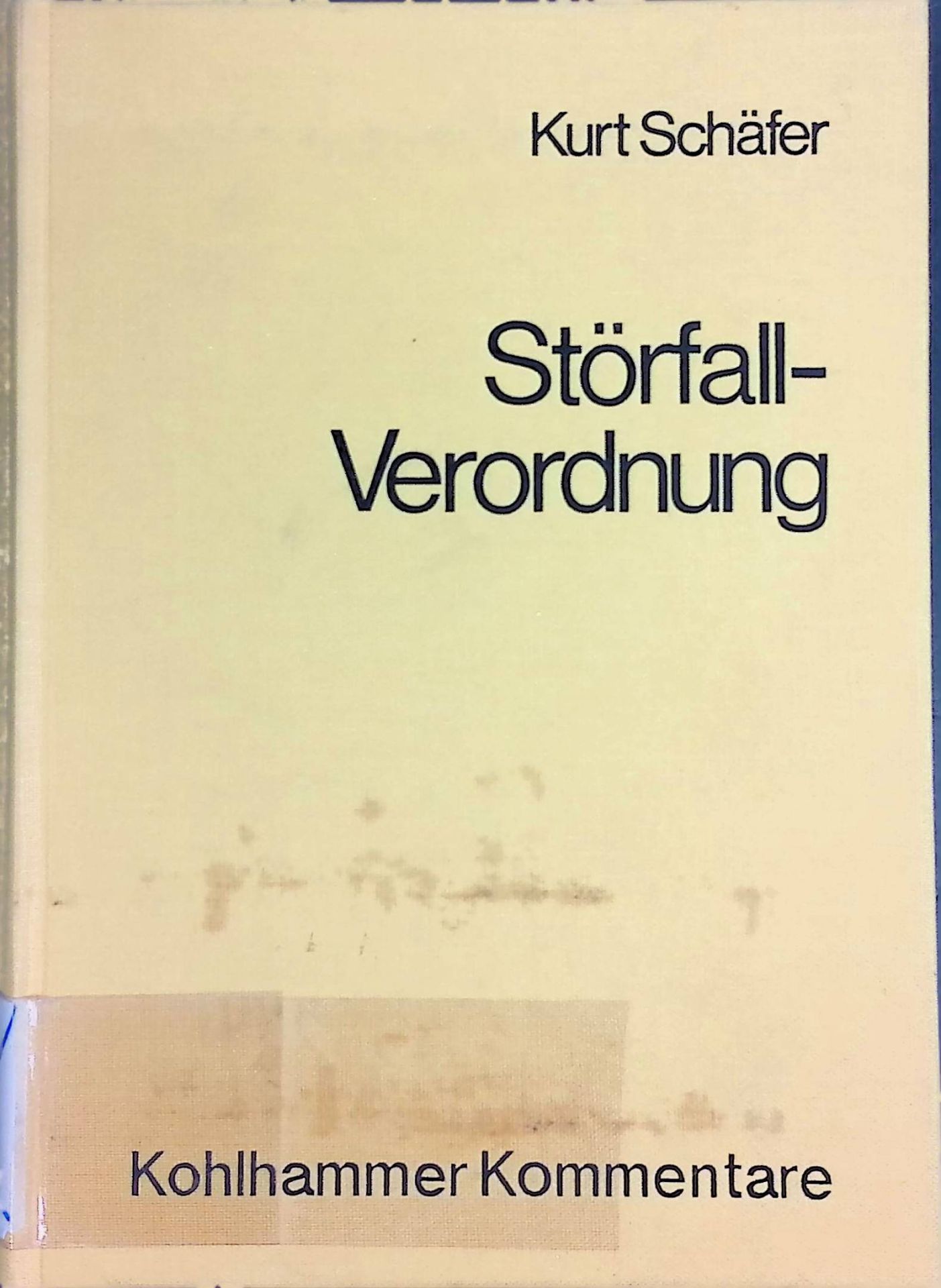 Störfall-Verordnung : Kommentar