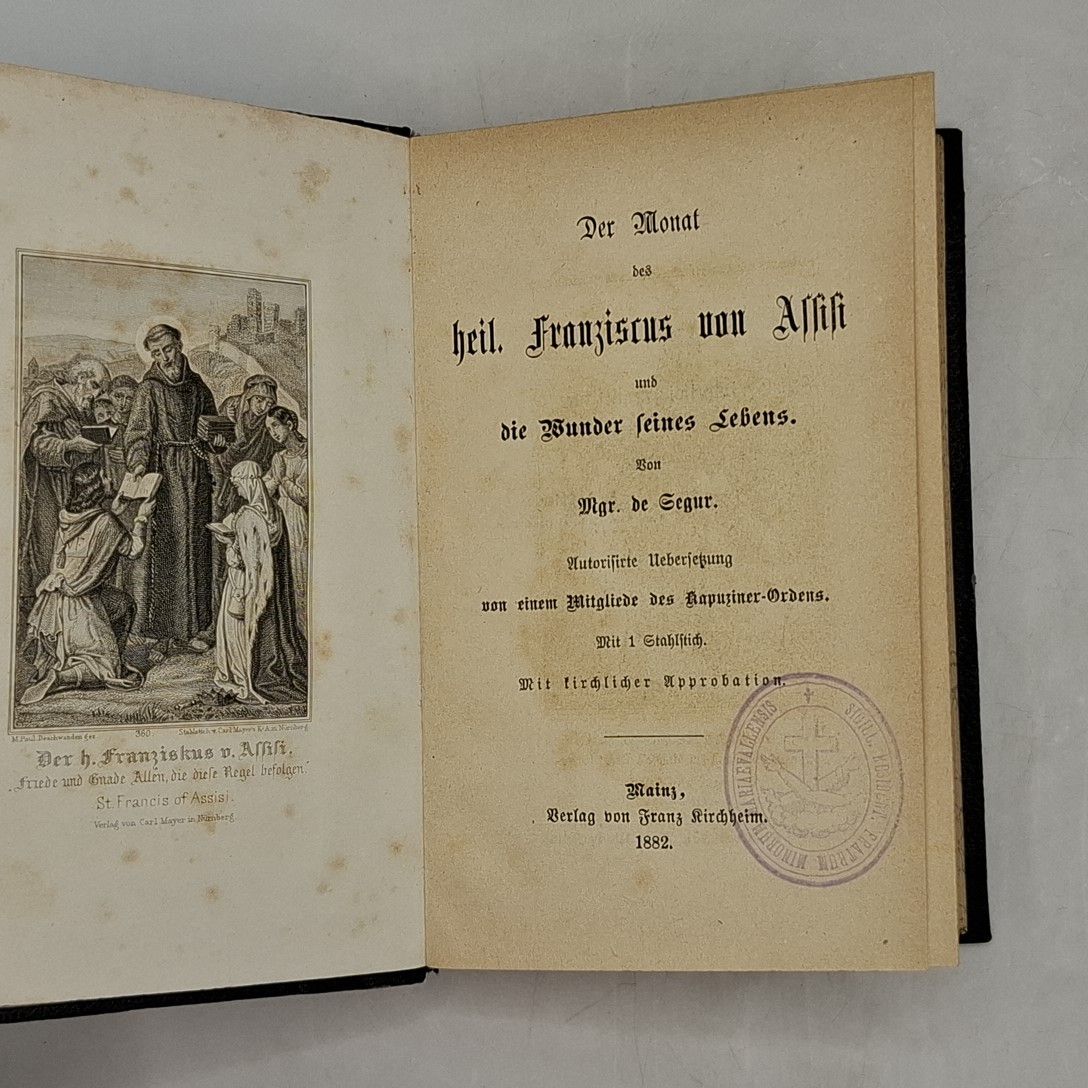Der Monat des heil. Franziscus von Assisi und die Wunder seines Lebens